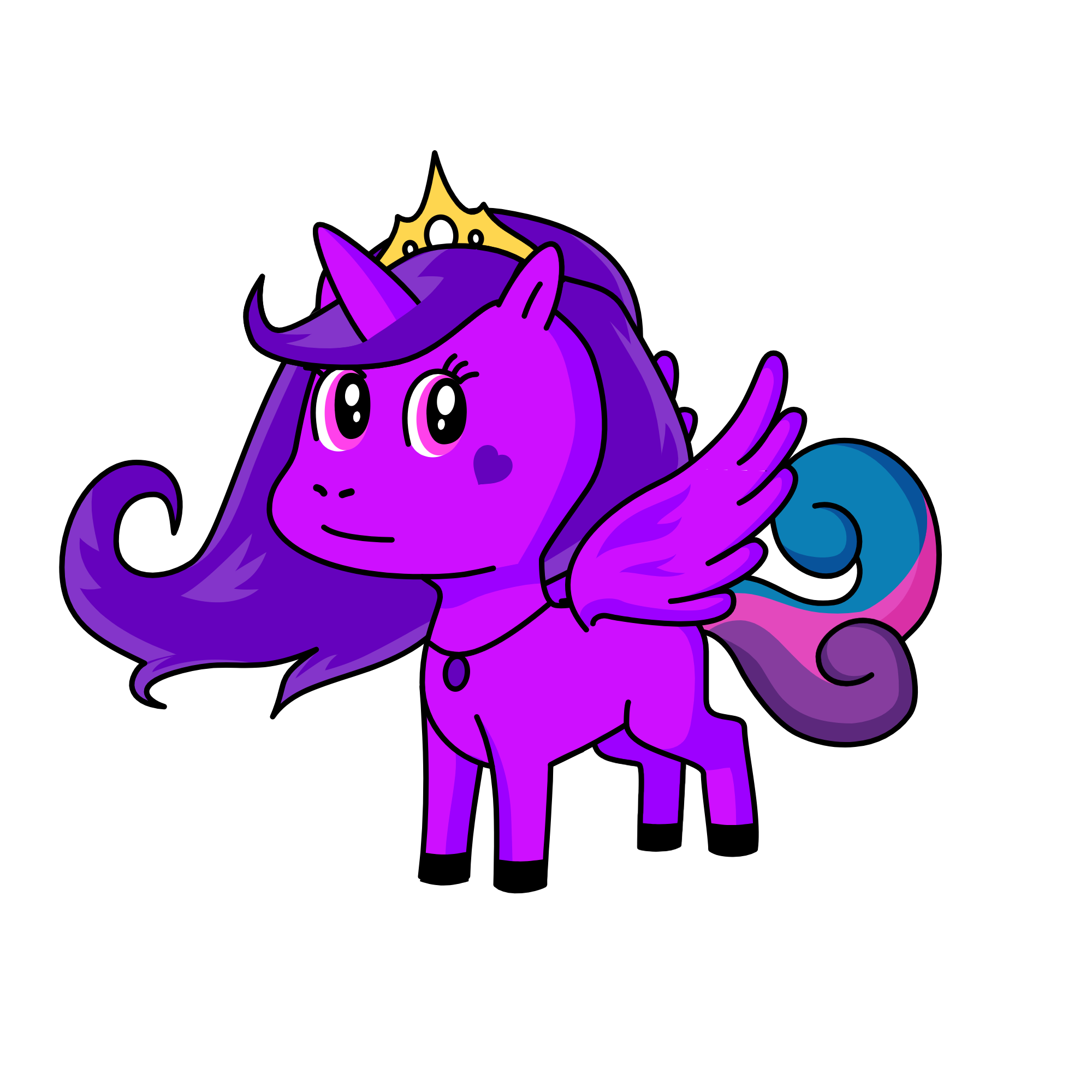 Twilight, the unicorn