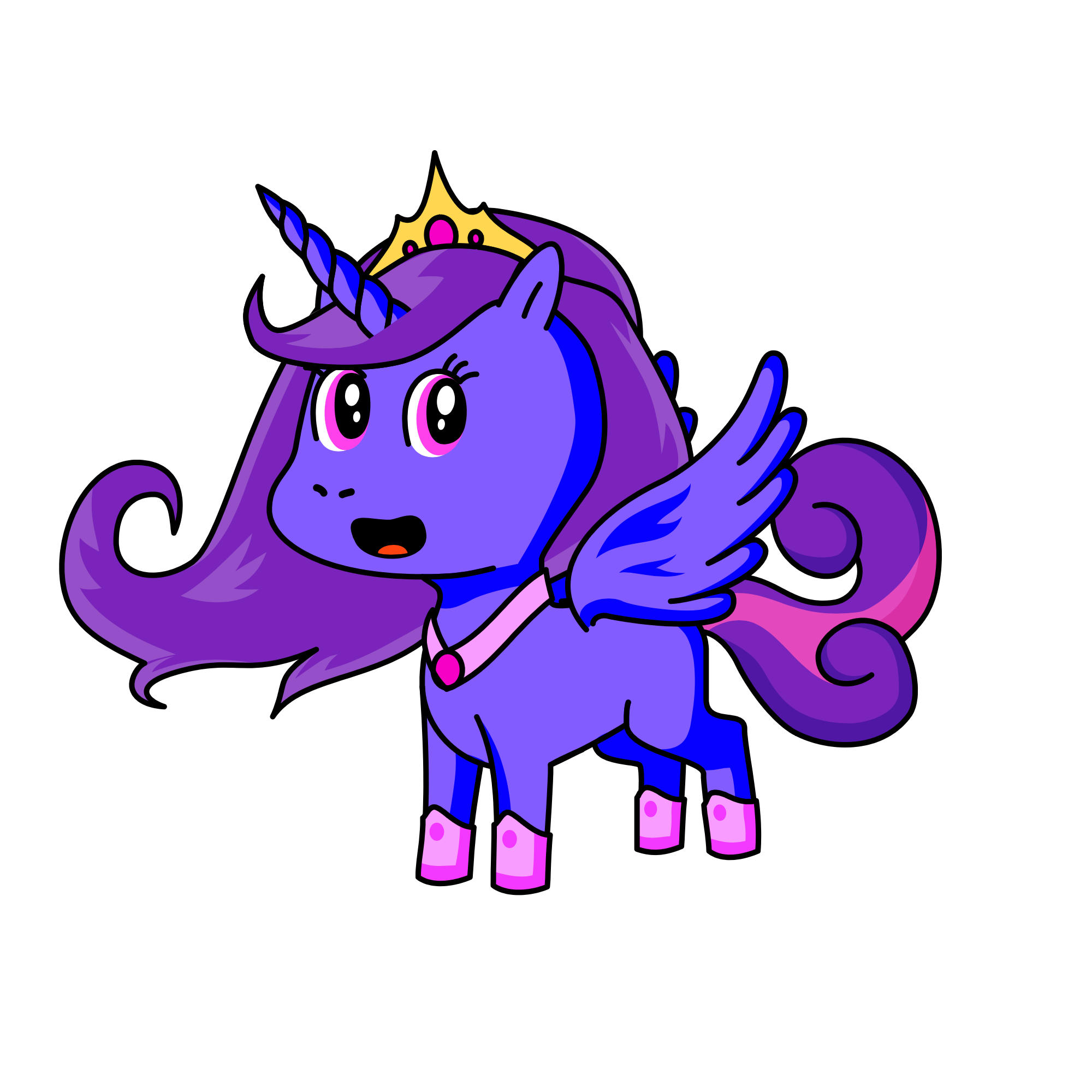 Twighlight sparkle, the unicorn
