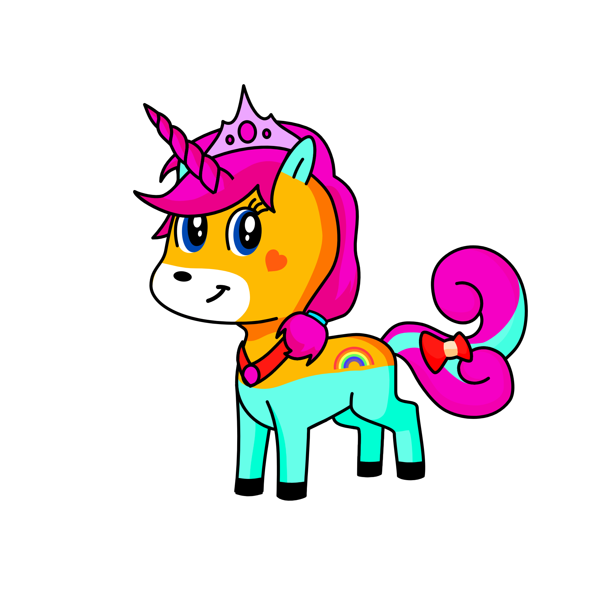 Sky, the unicorn
