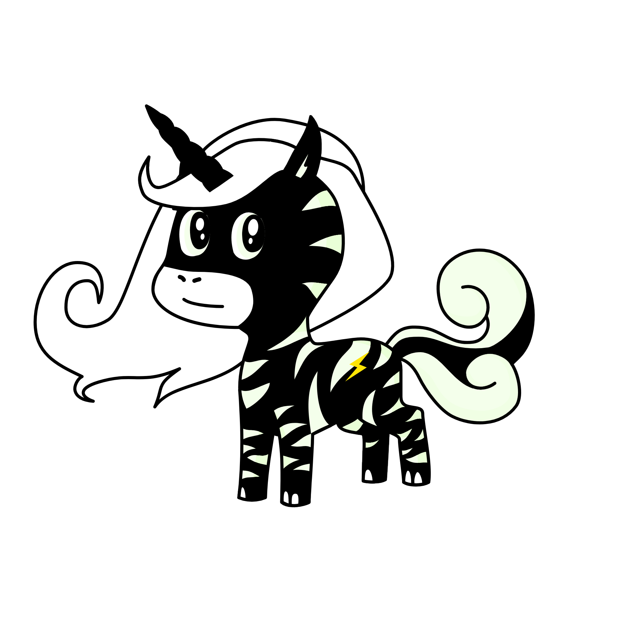 Emotionless, the unicorn
