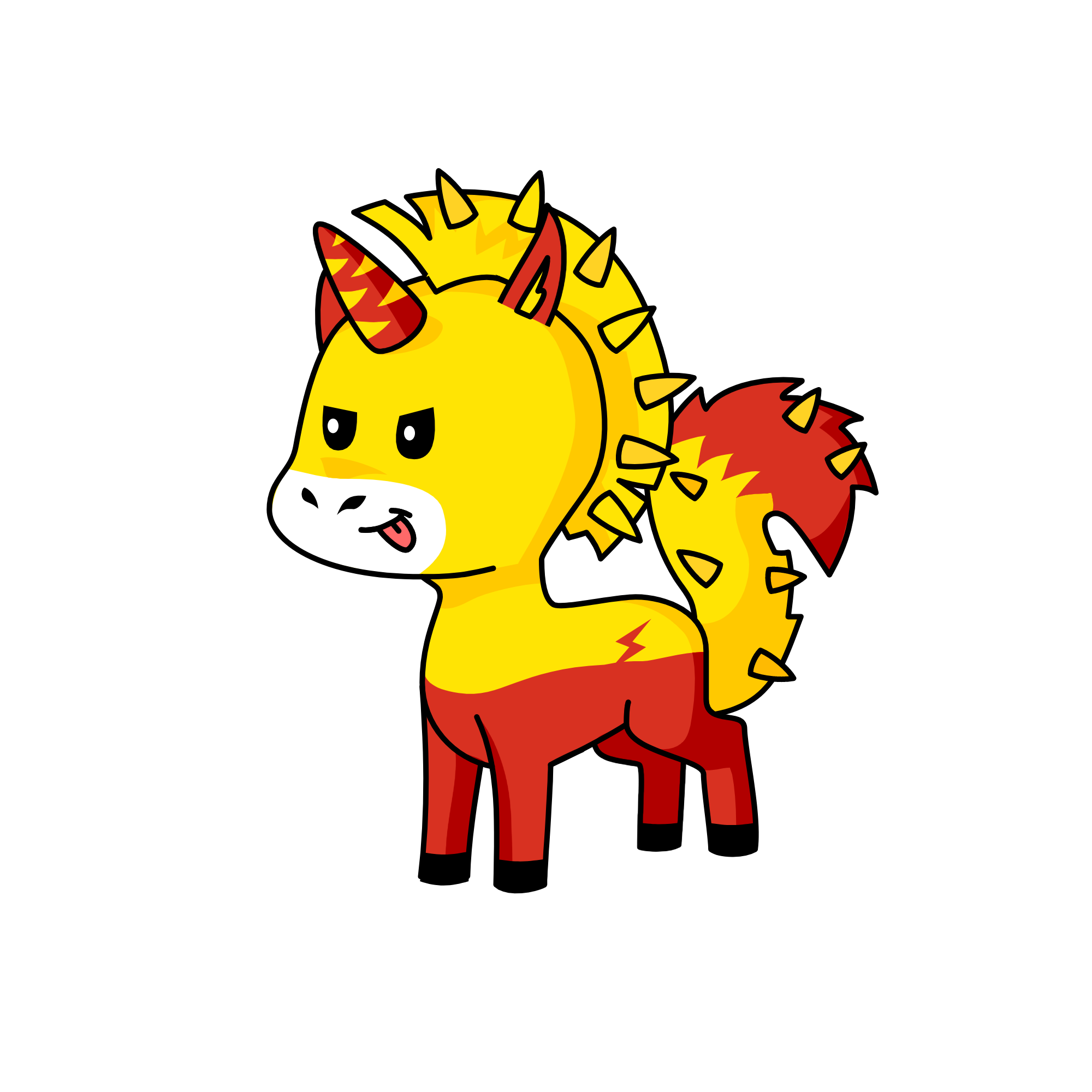 Flash, the unicorn