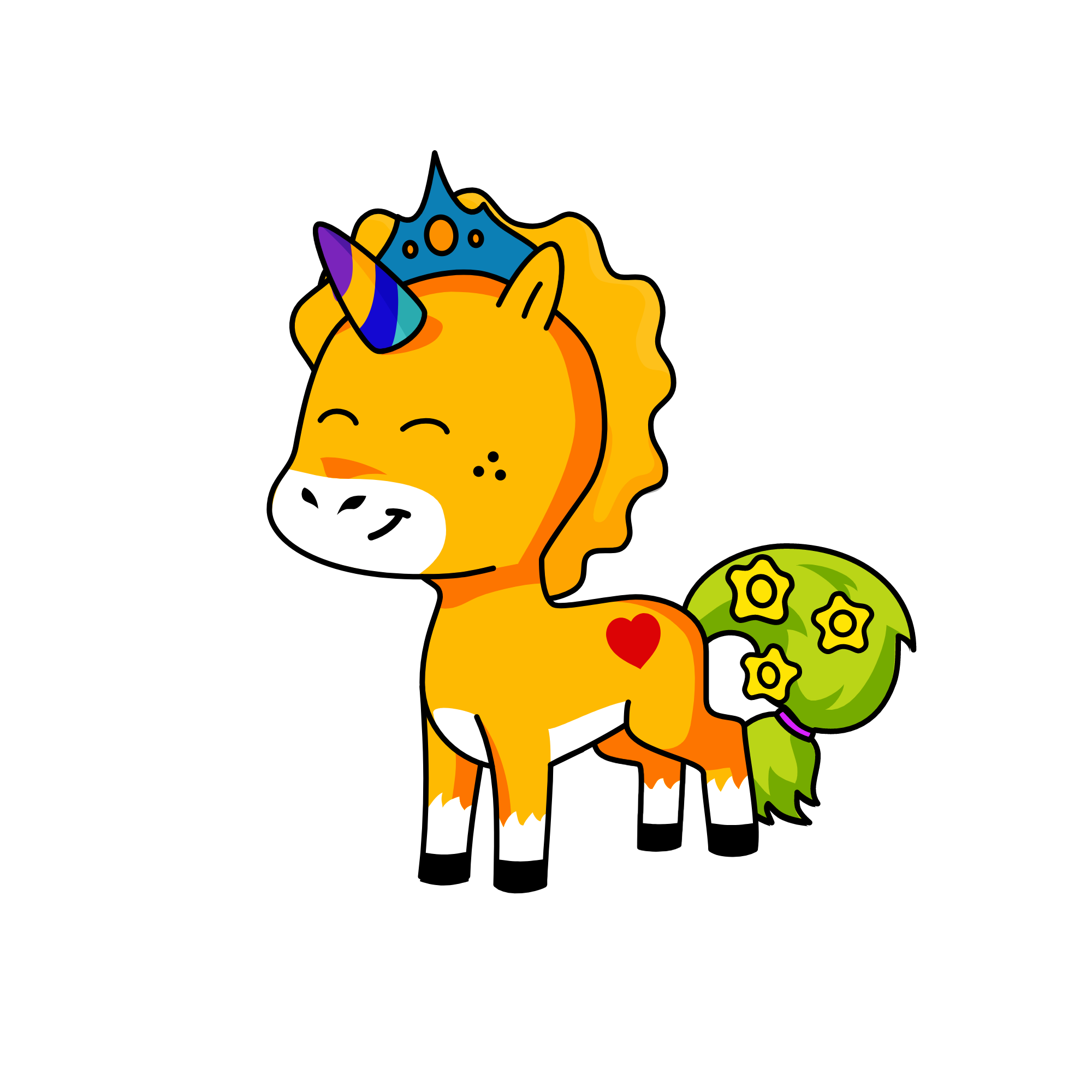 hi, the unicorn