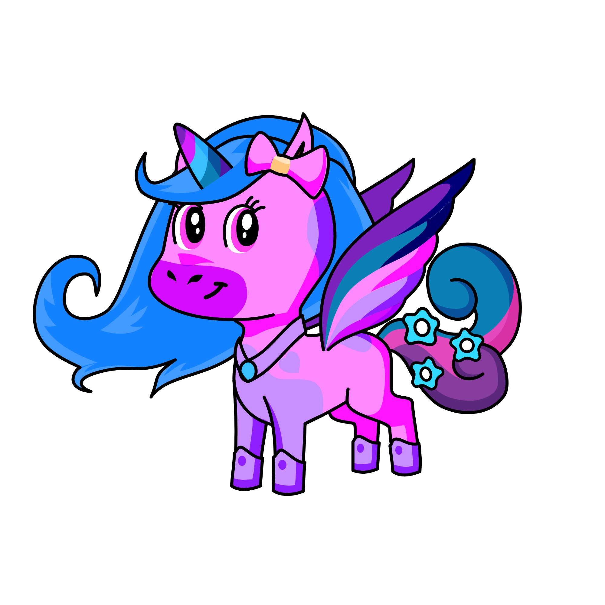 peppermint, the unicorn
