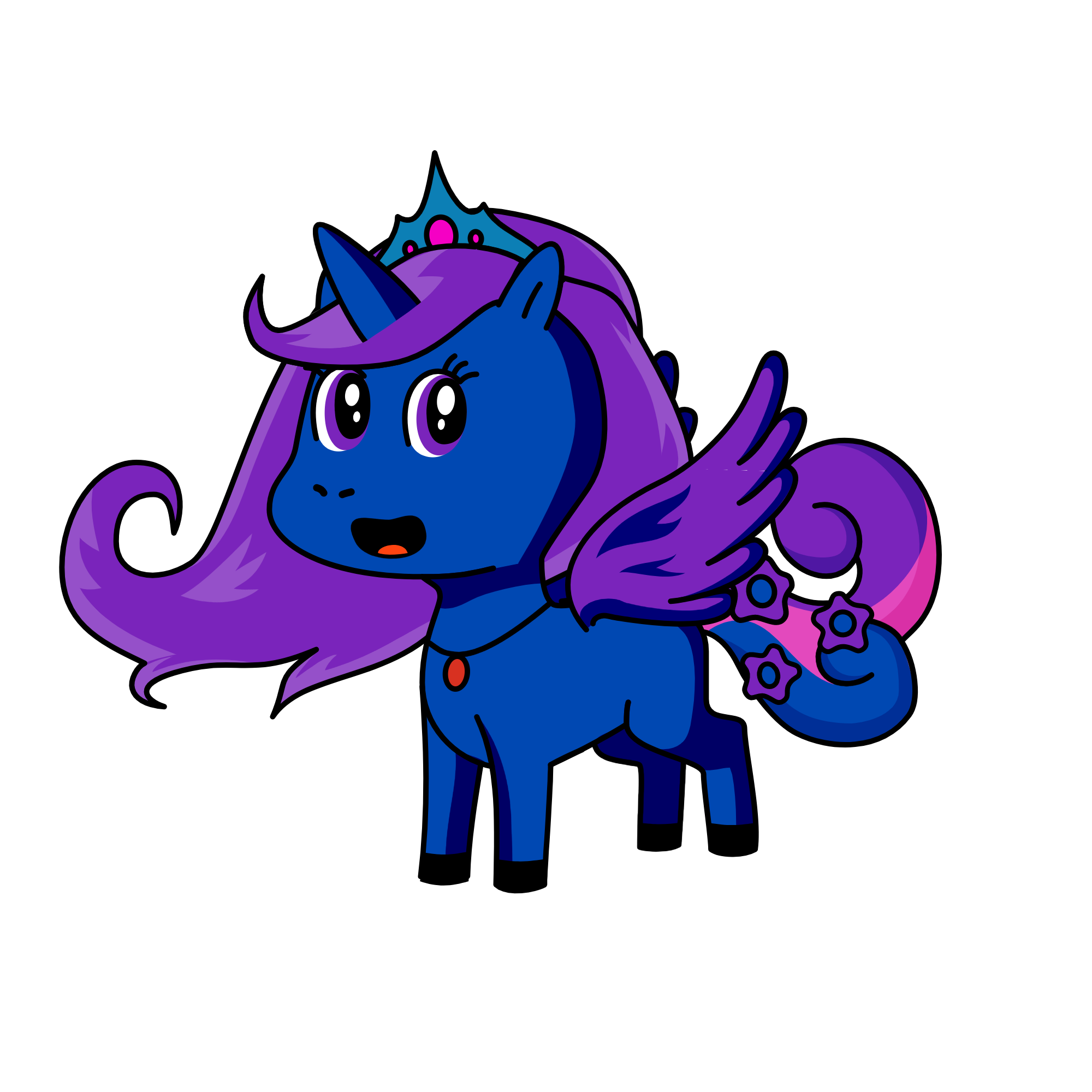 mone, the unicorn