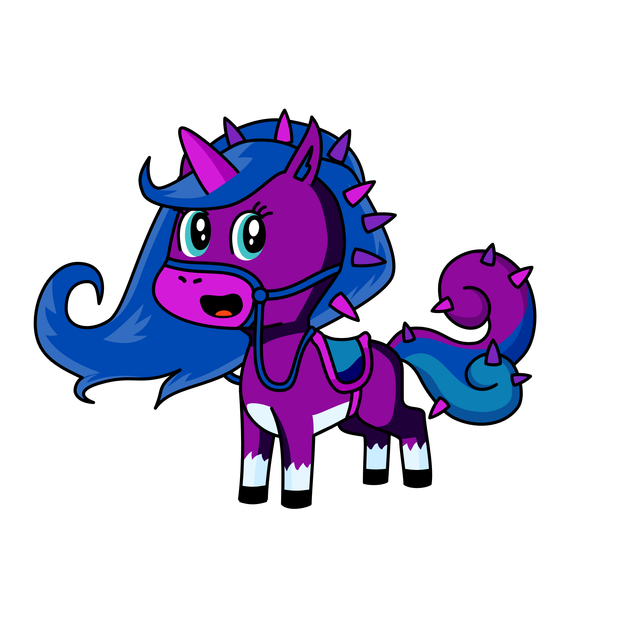 Moon, the unicorn