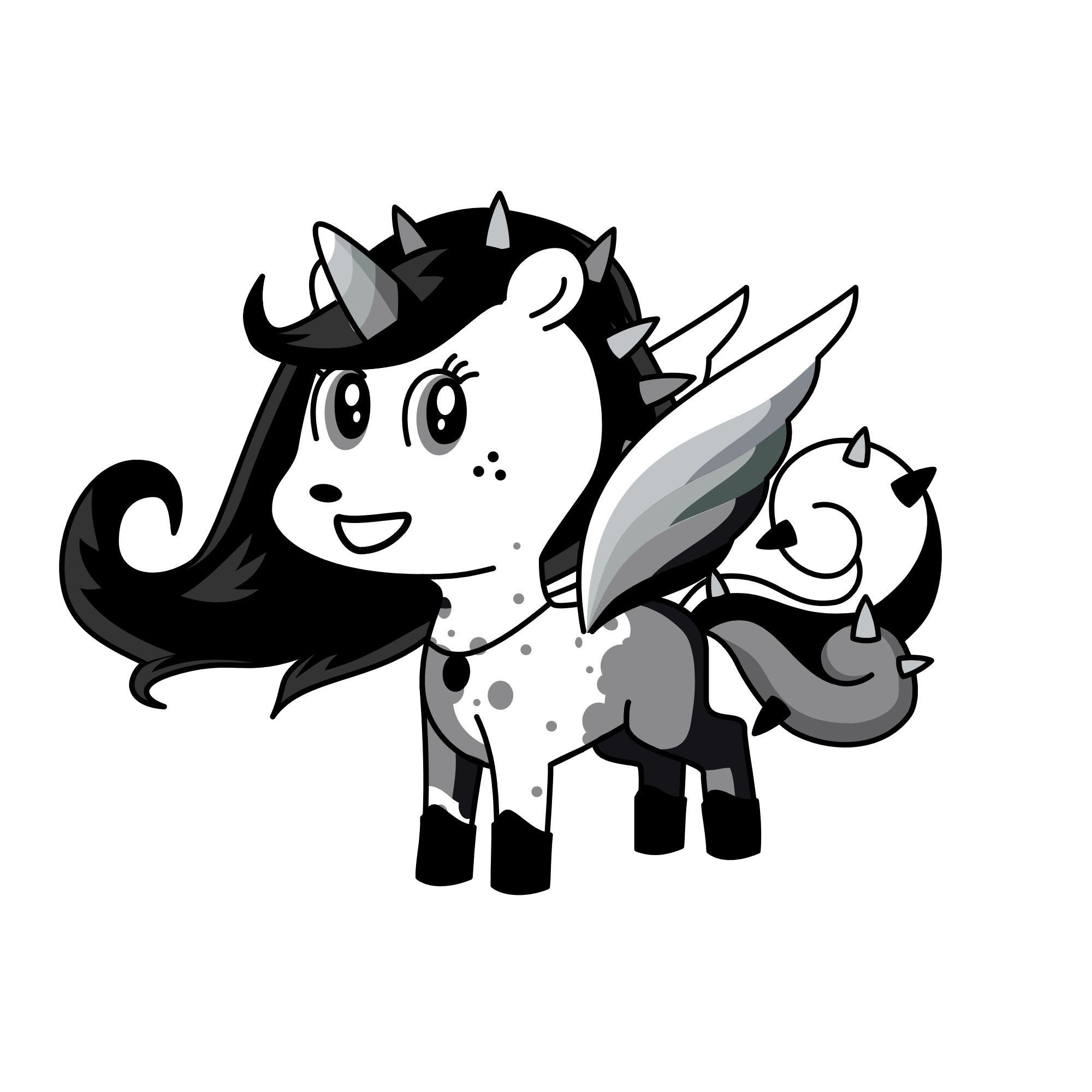 Lunar, the unicorn