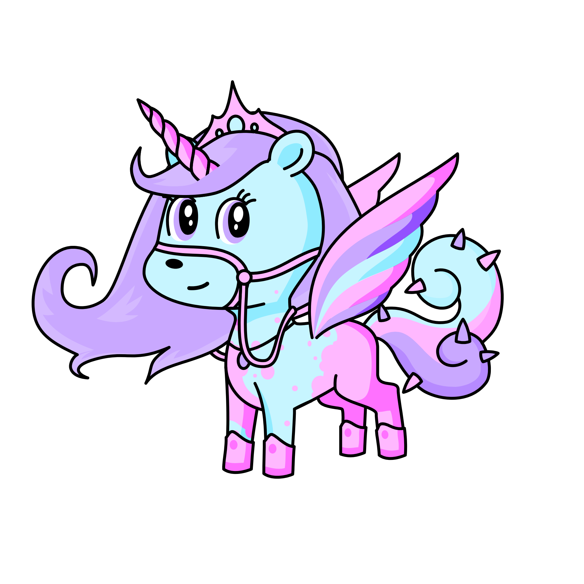 London, the unicorn