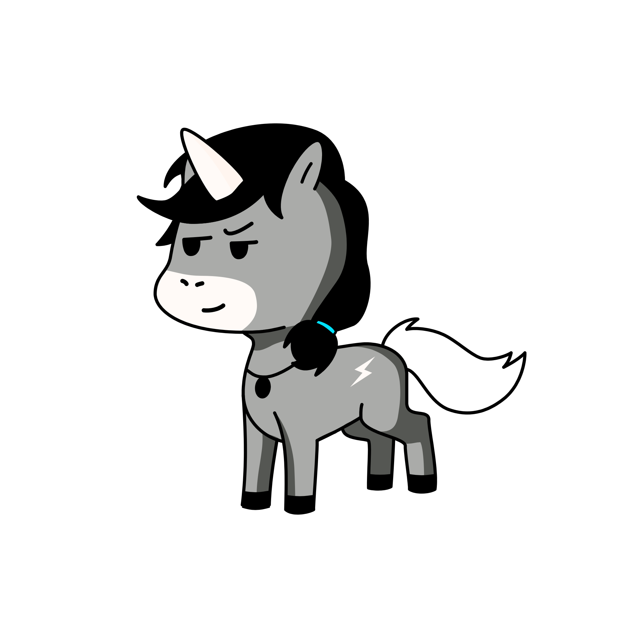 Dark side, the unicorn