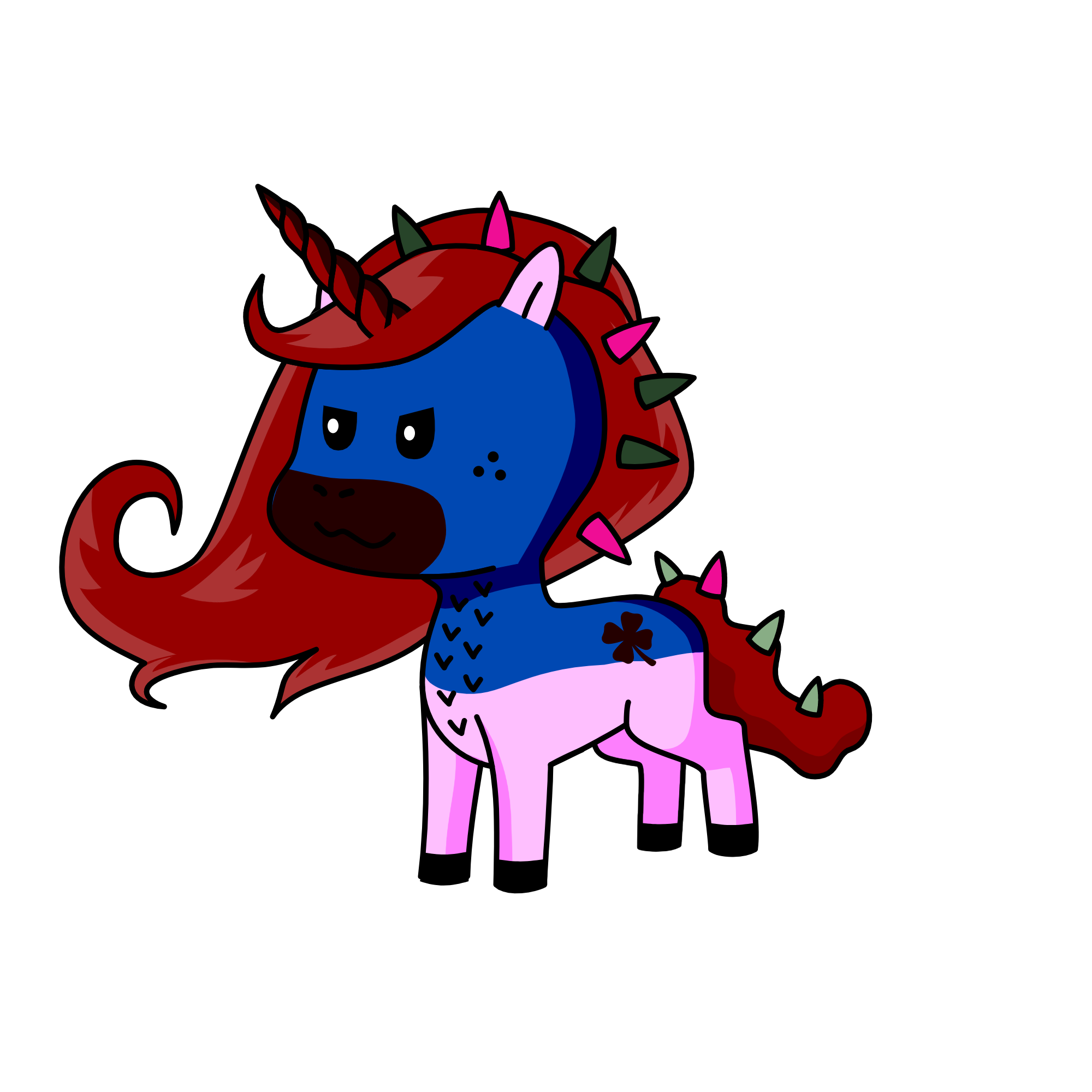unlucky, the unicorn