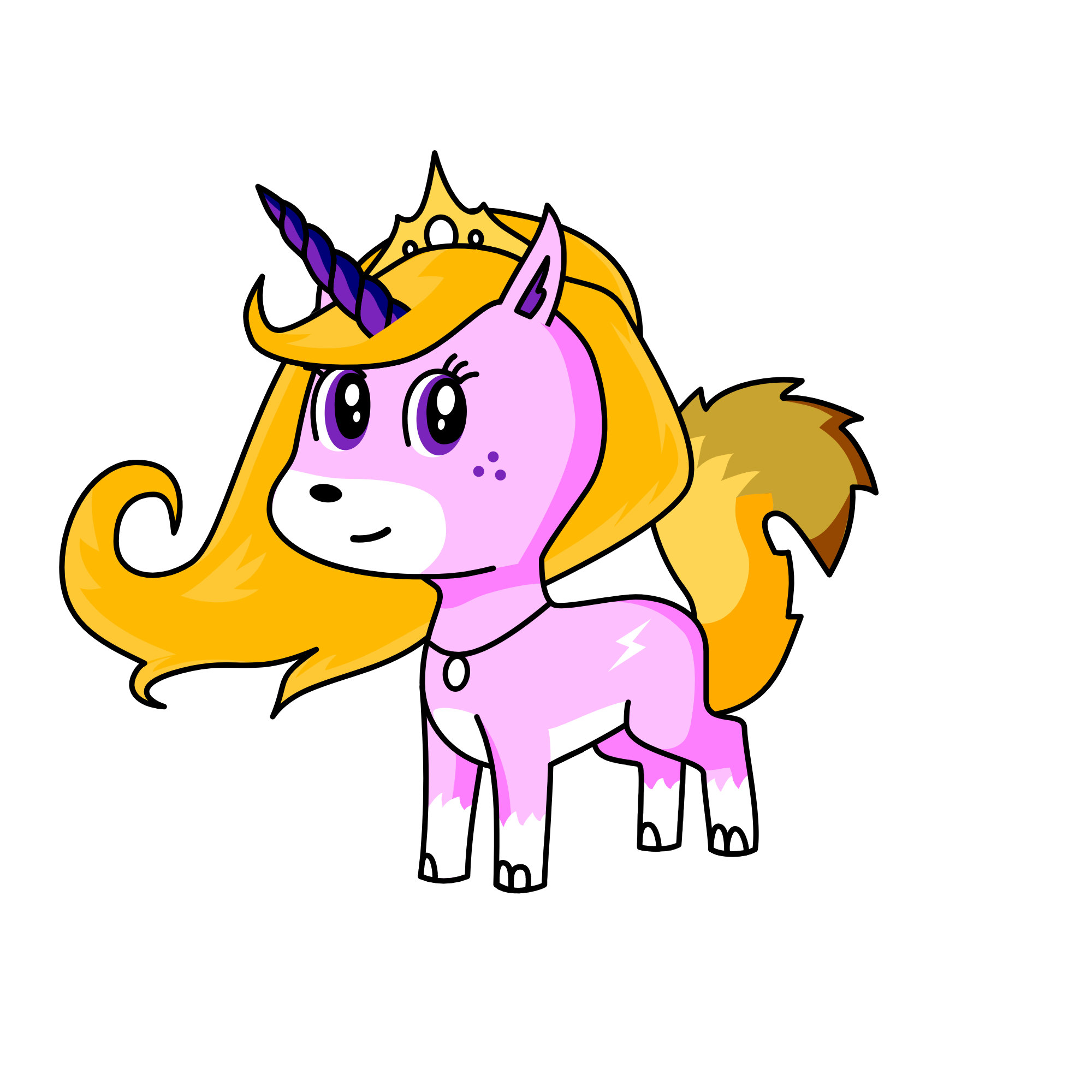 Emily the unicorn!, the unicorn