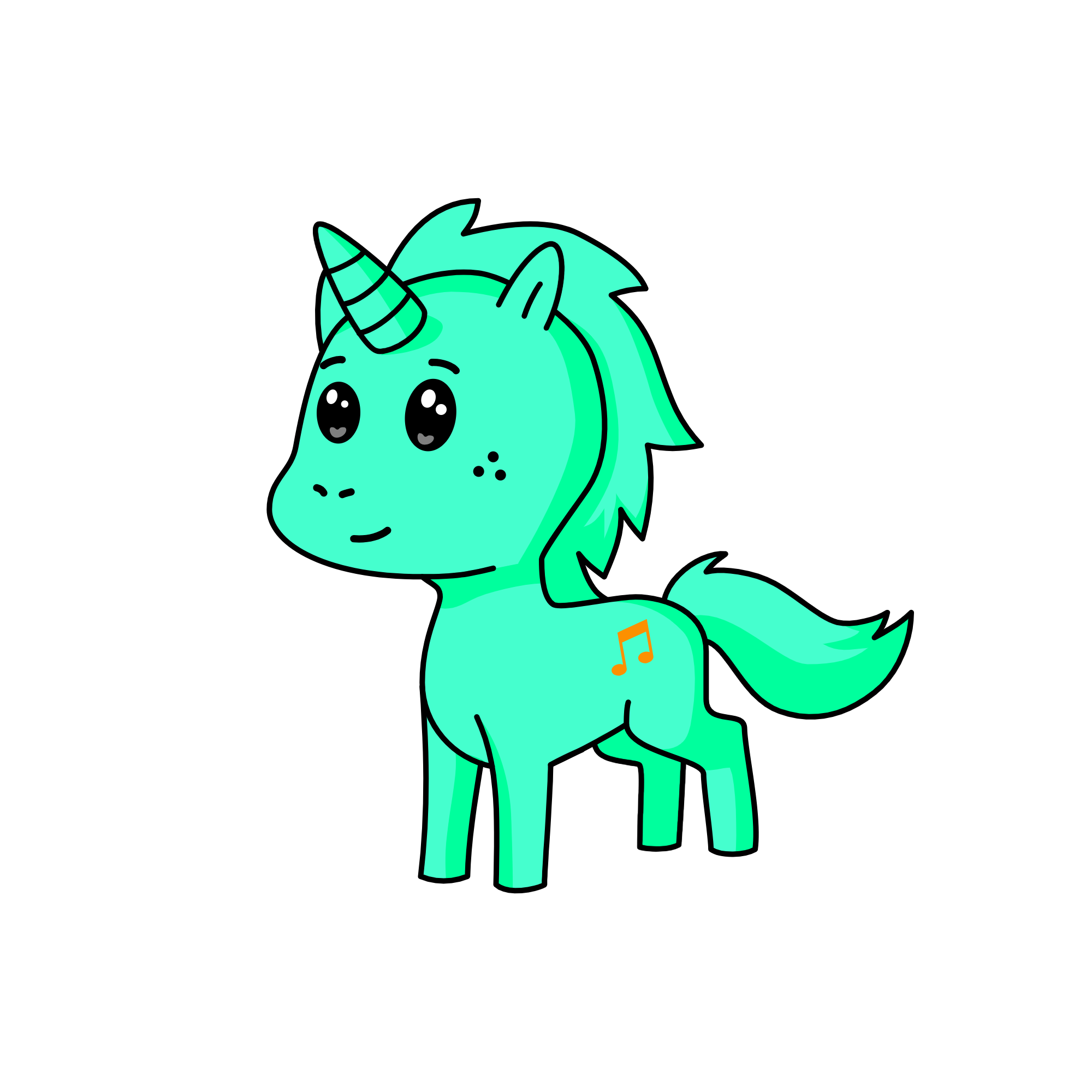 b bnb nnn nn gkg cfjm, the unicorn