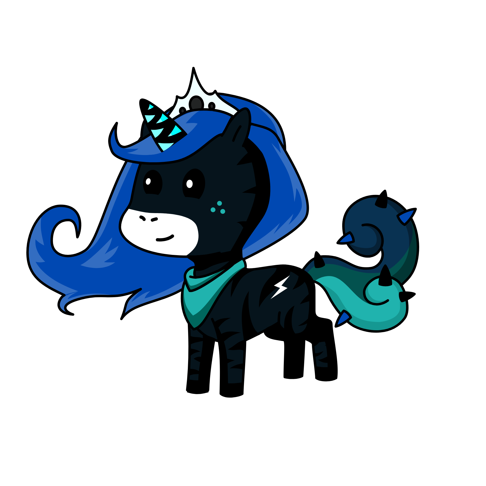 Shadow, the unicorn
