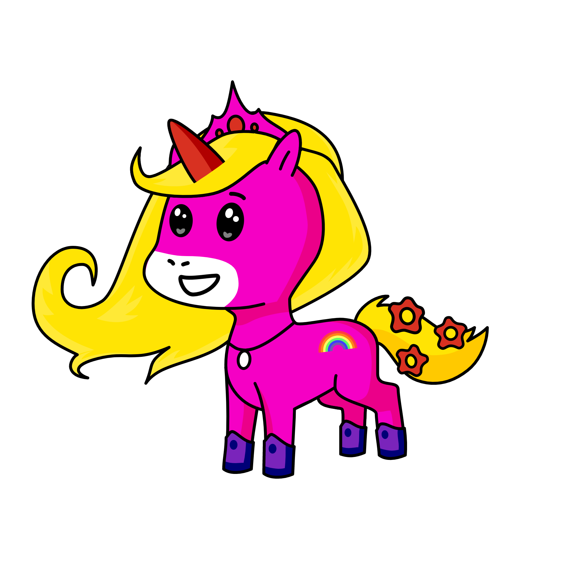 Jully, the unicorn