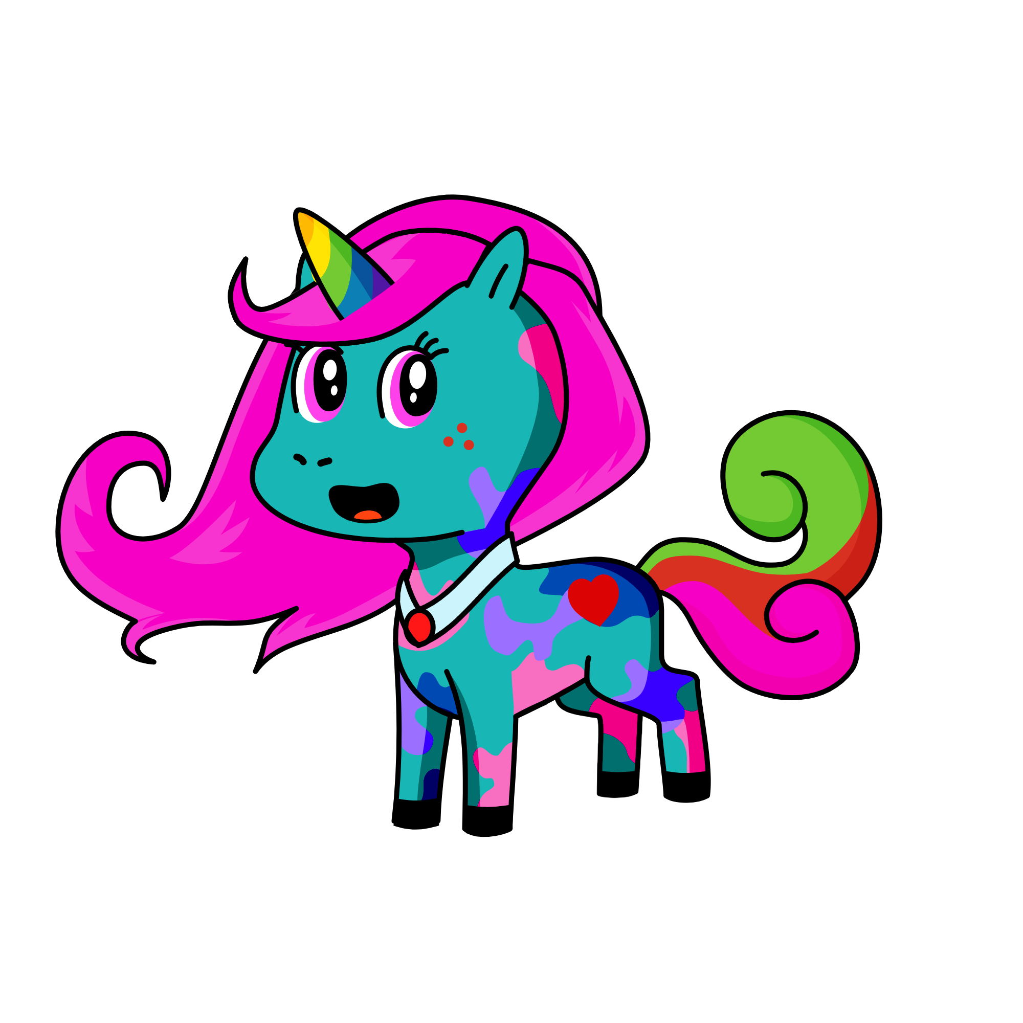 Rose, the unicorn