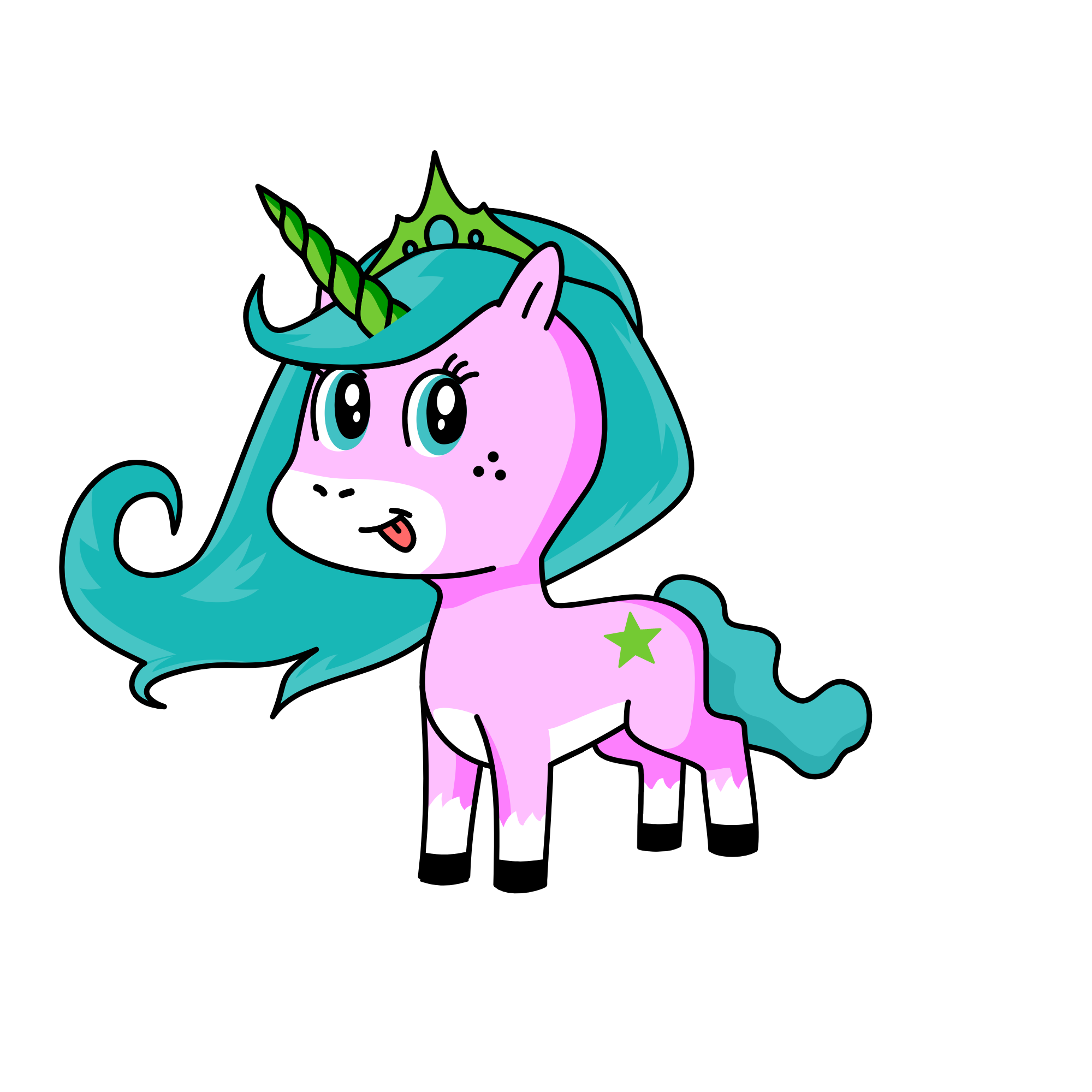 queen grapin, the unicorn