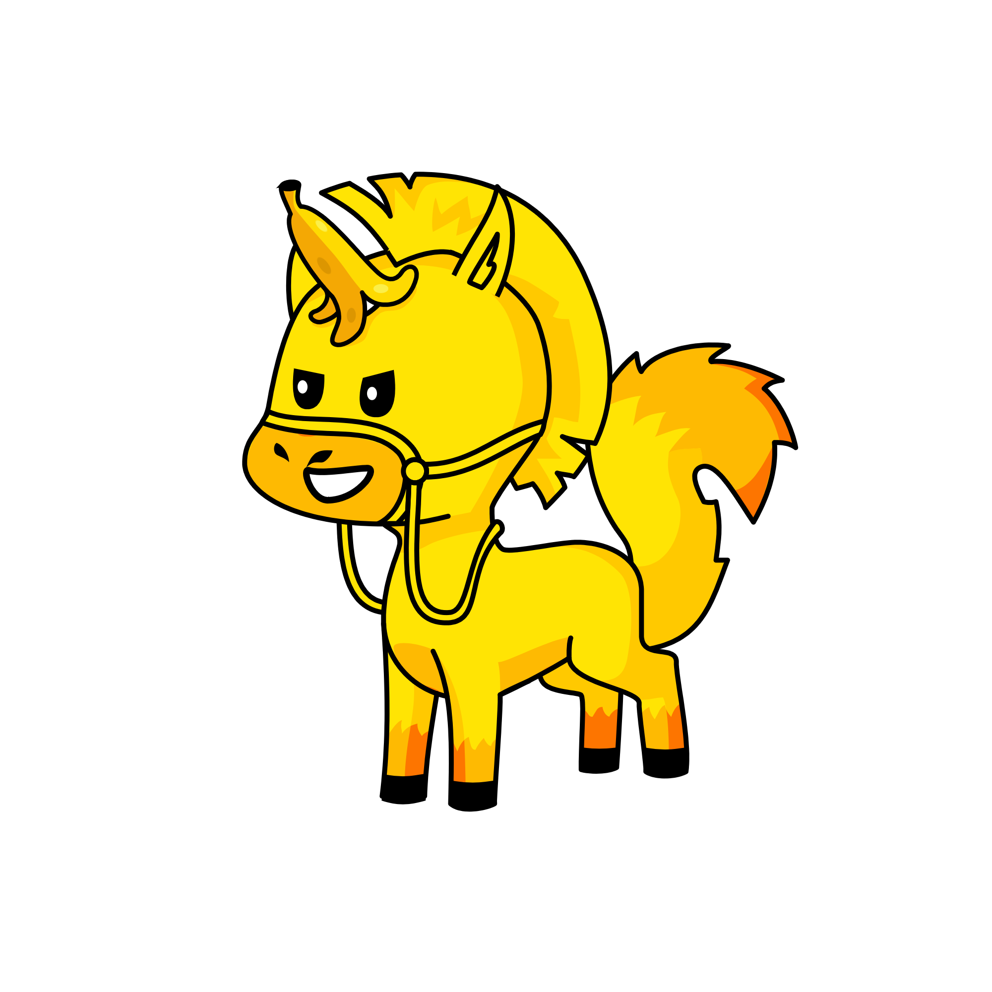 I’m a banana a pretty banana, the unicorn