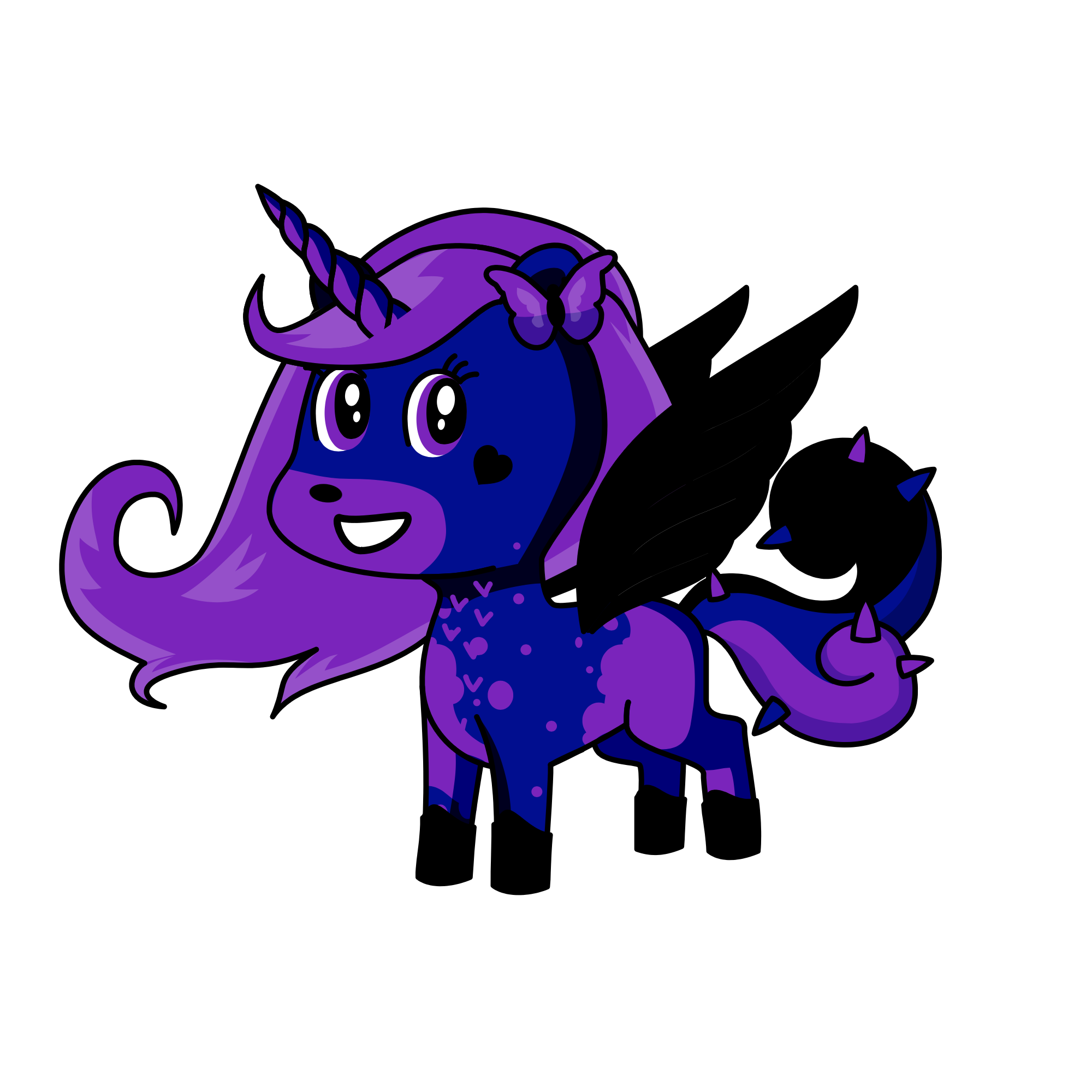 Galaxy, the unicorn