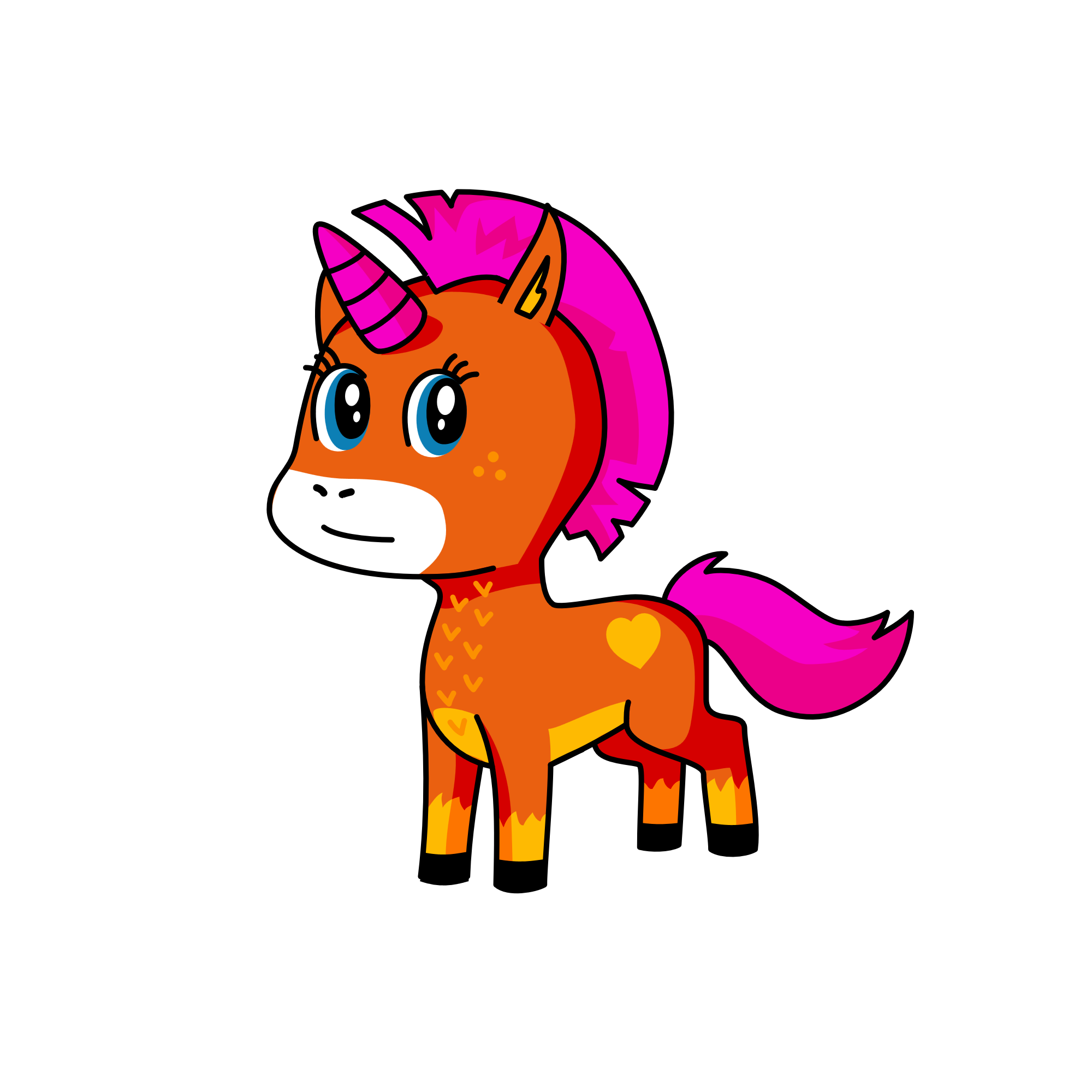 dessert, the unicorn