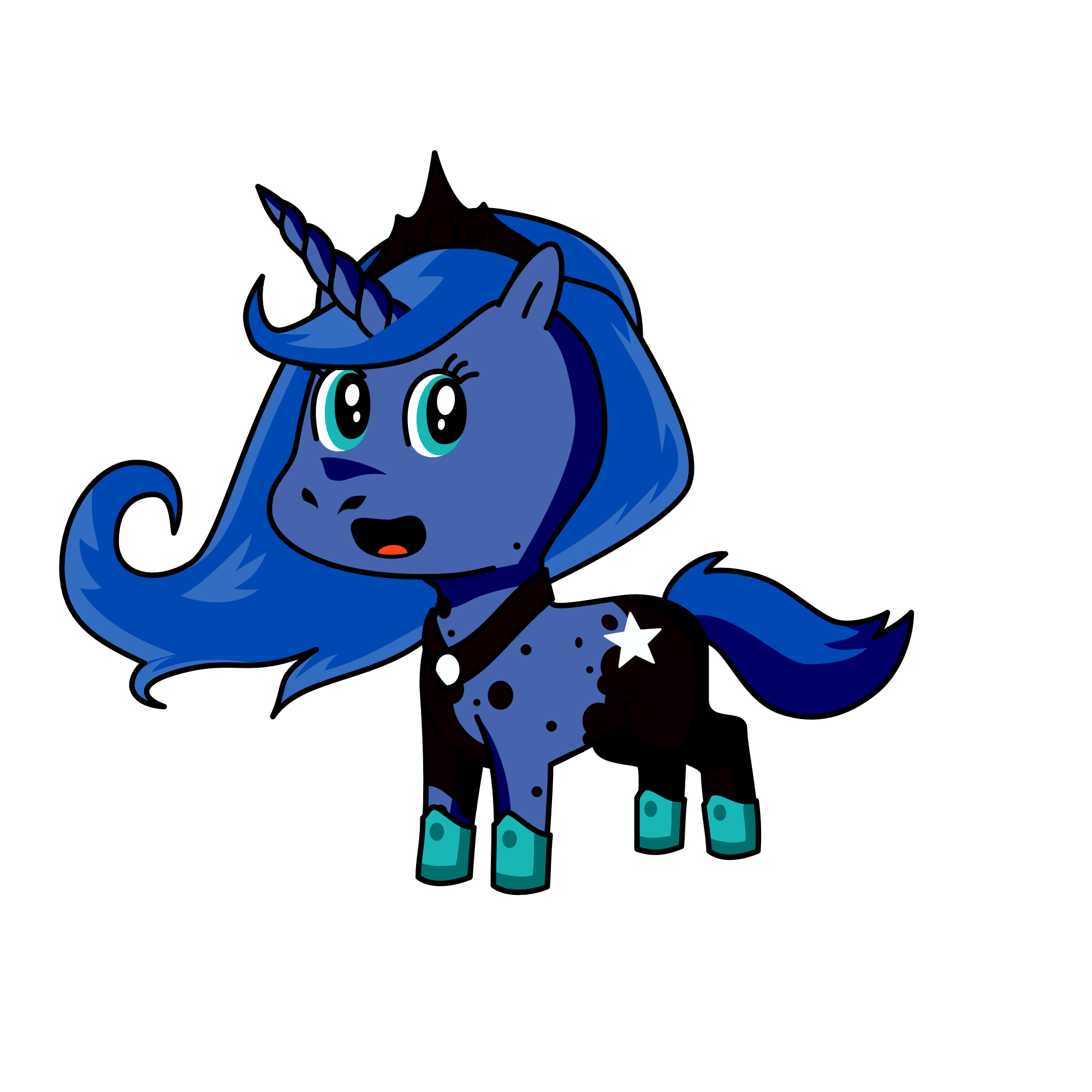 luna, the unicorn