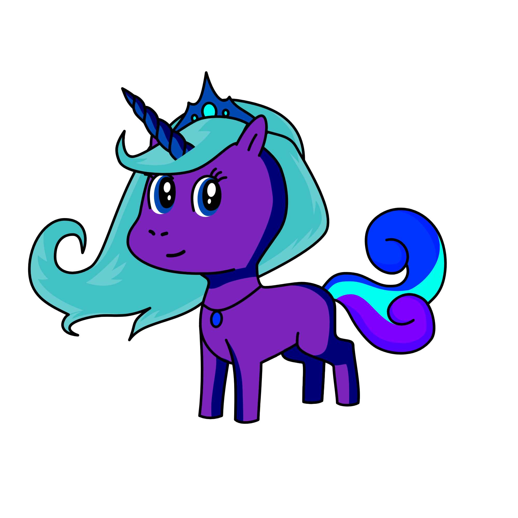 Beauty, the unicorn