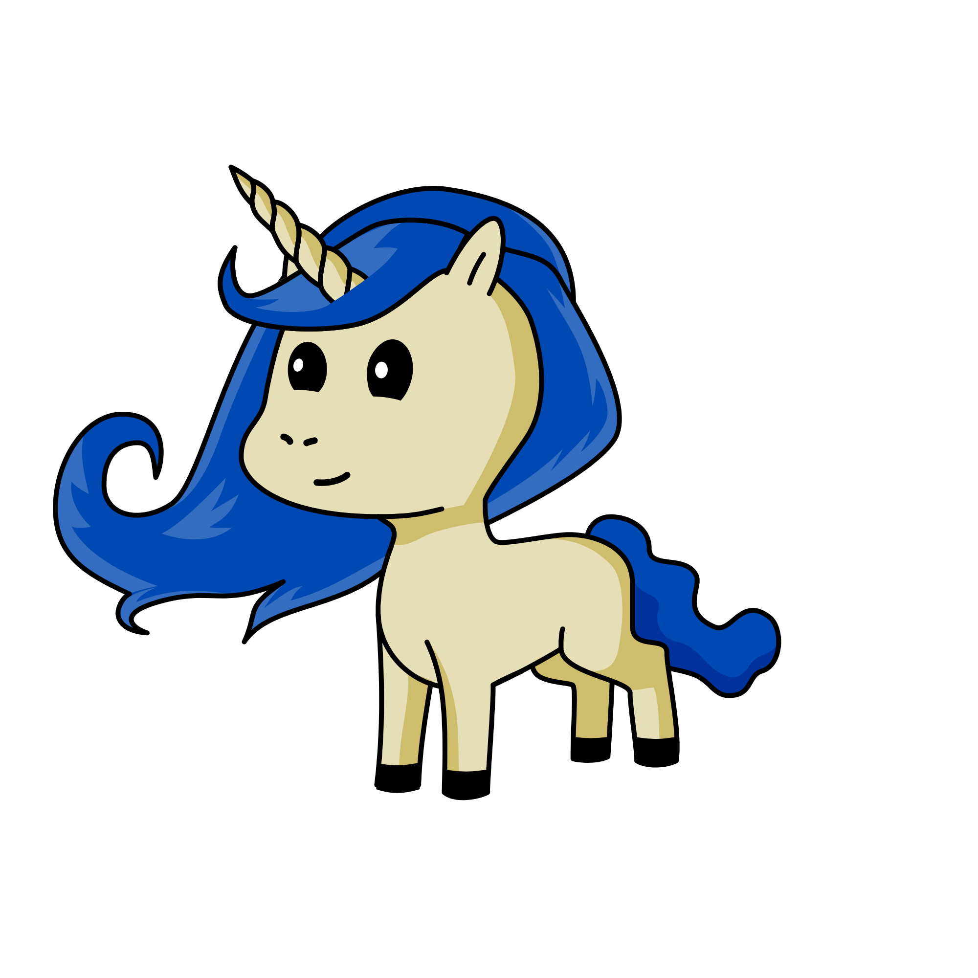 Eille, the unicorn