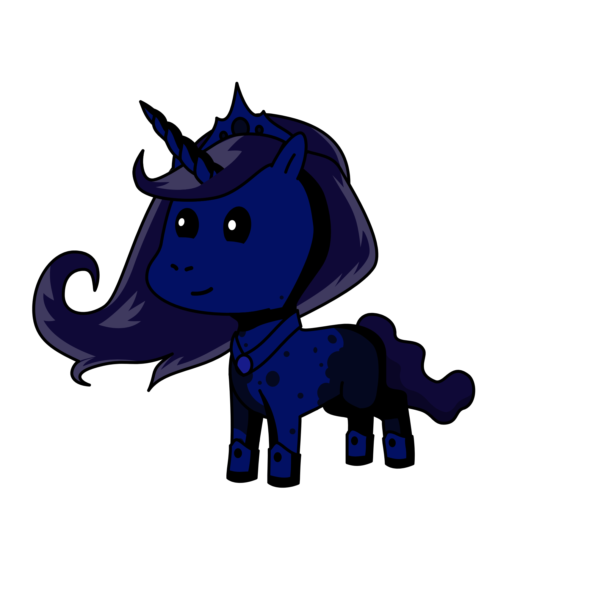 Luna, the unicorn