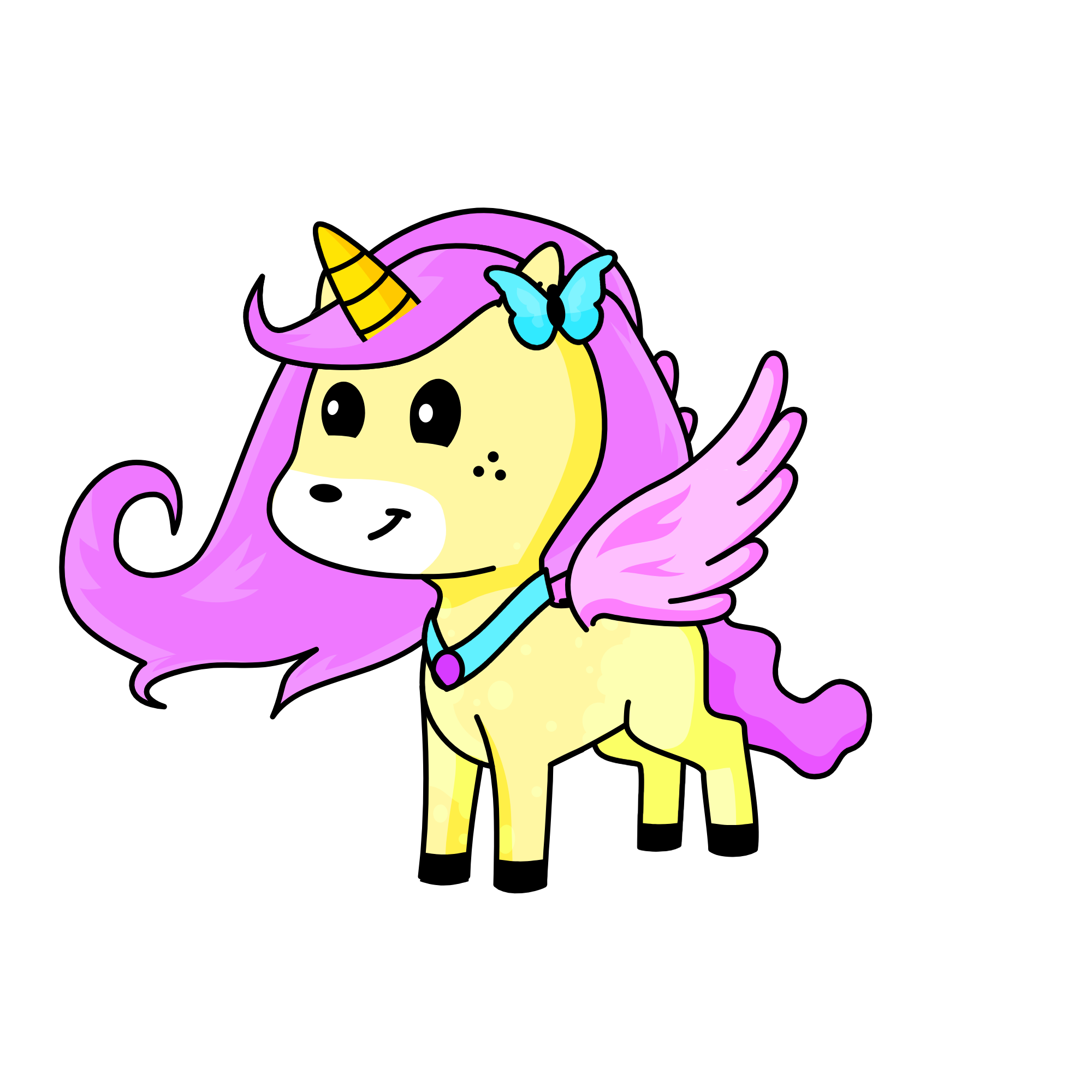 Rose, the unicorn