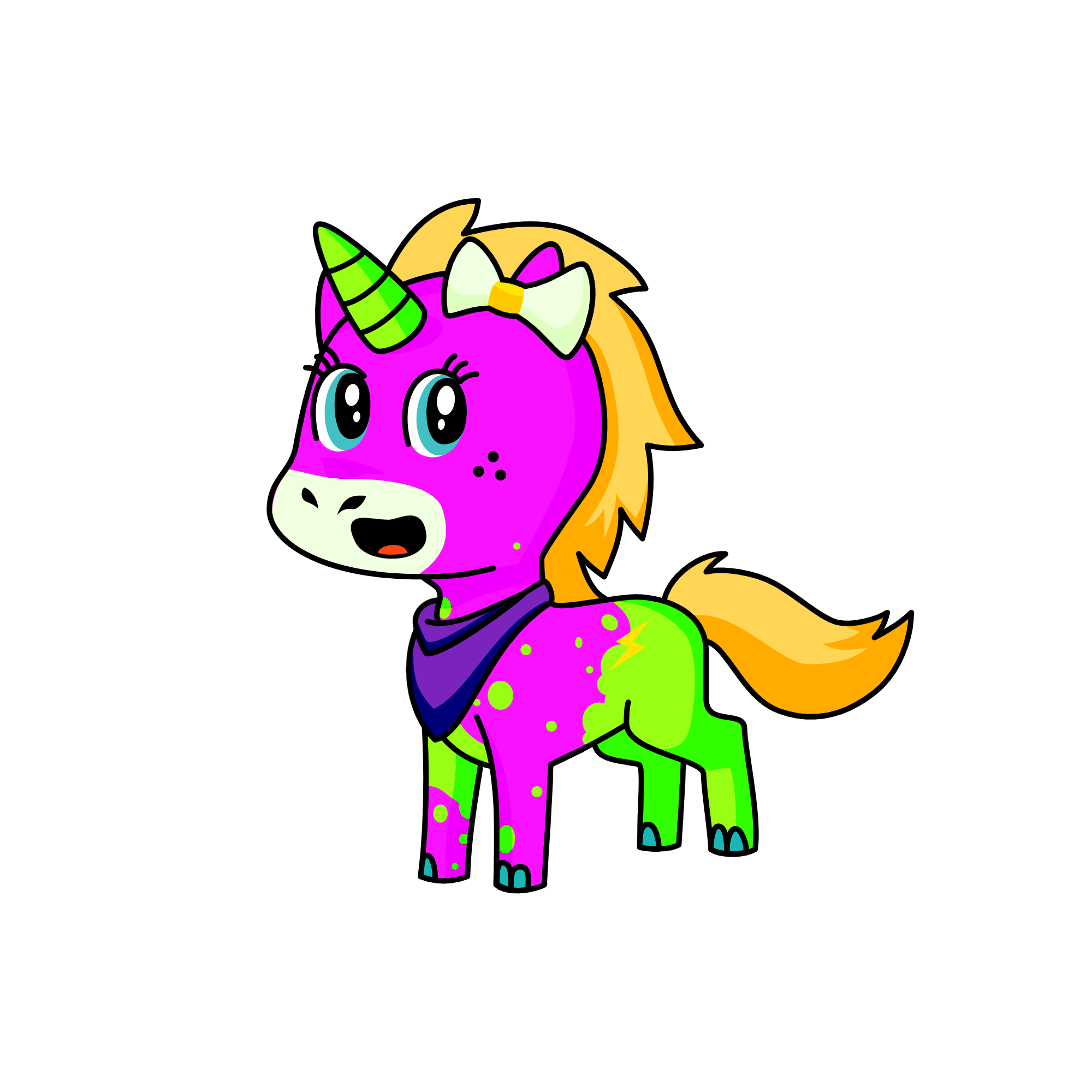 blossom, the unicorn