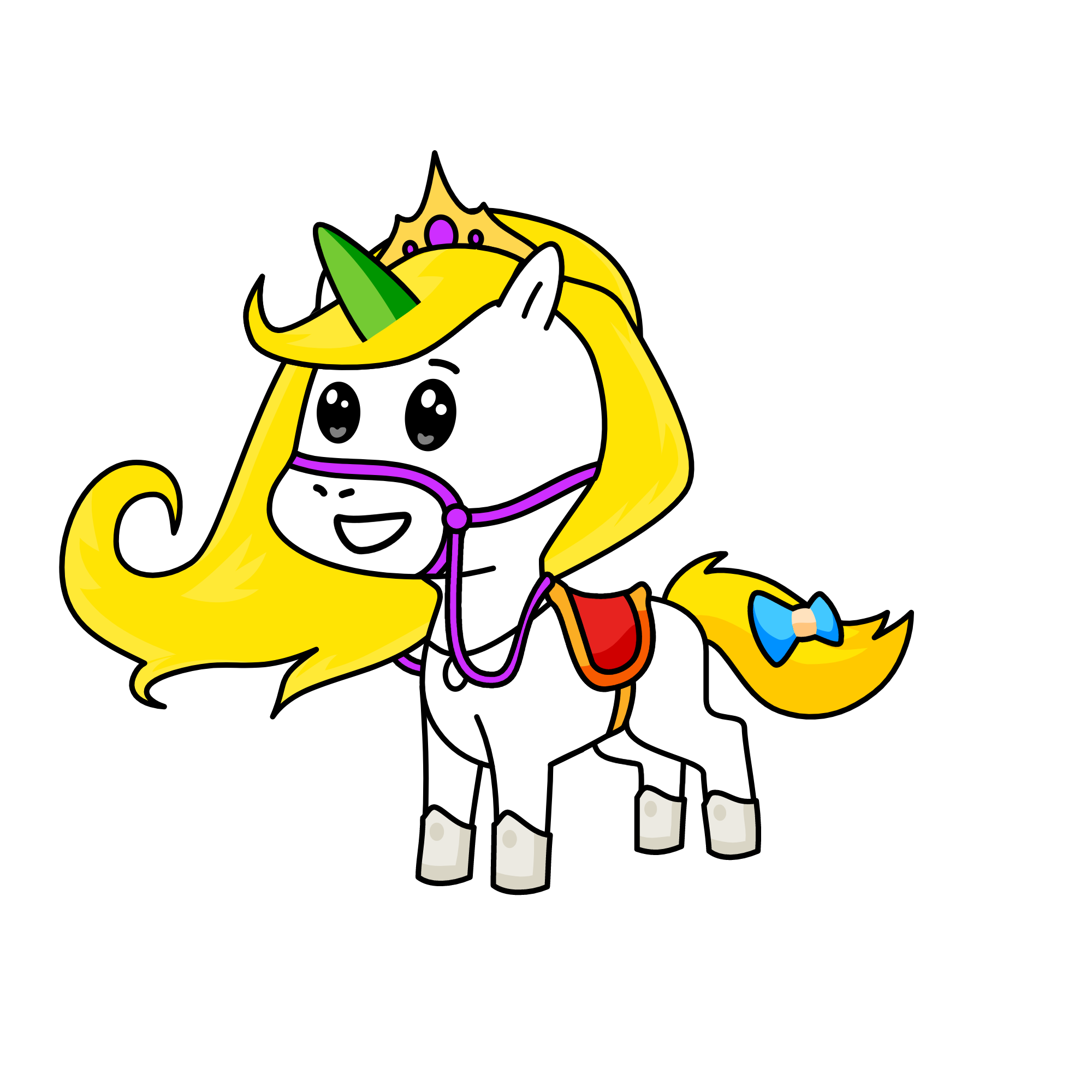 King-snowi, the unicorn