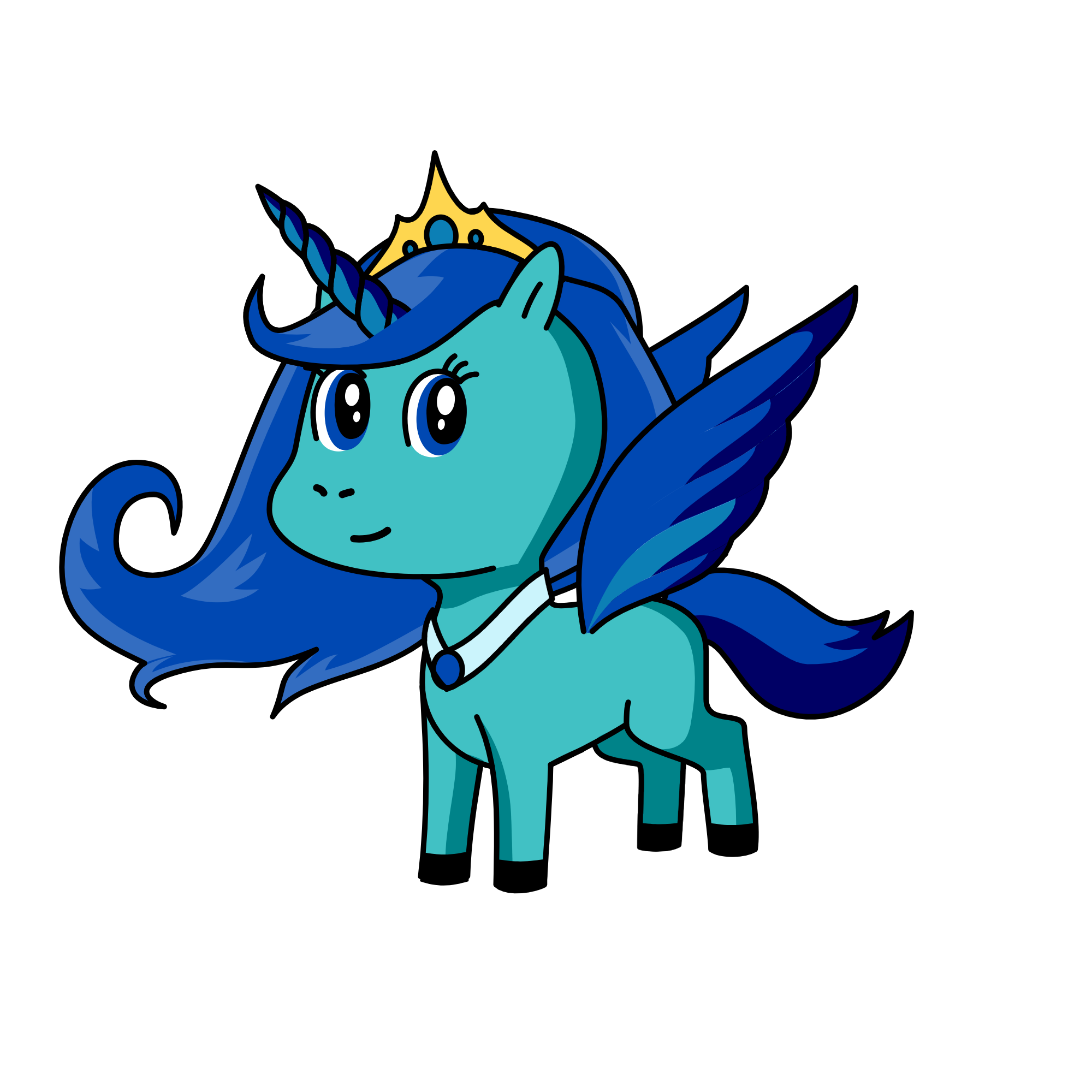 icy, the unicorn