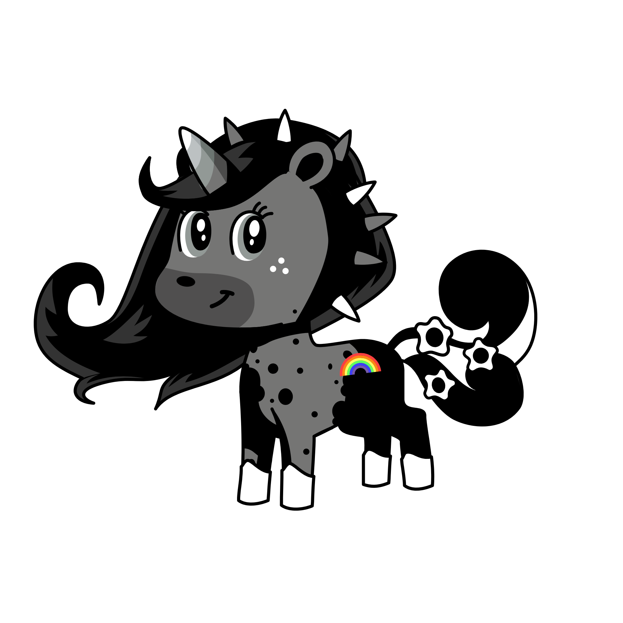 Dark sparkle✨, the unicorn