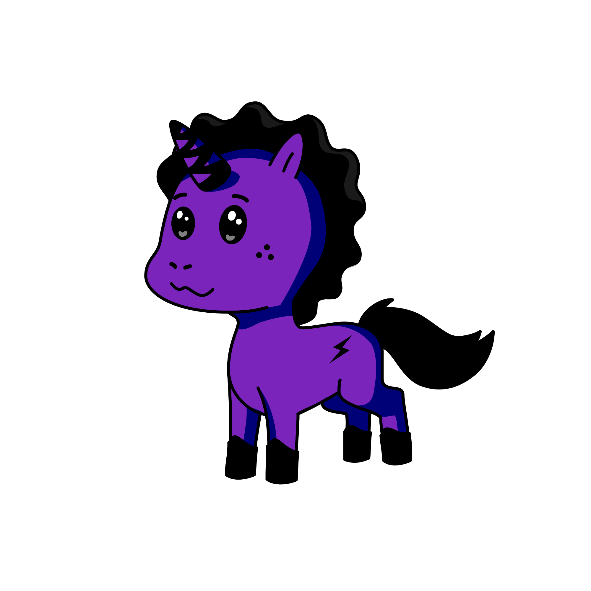 Dark Light, the unicorn