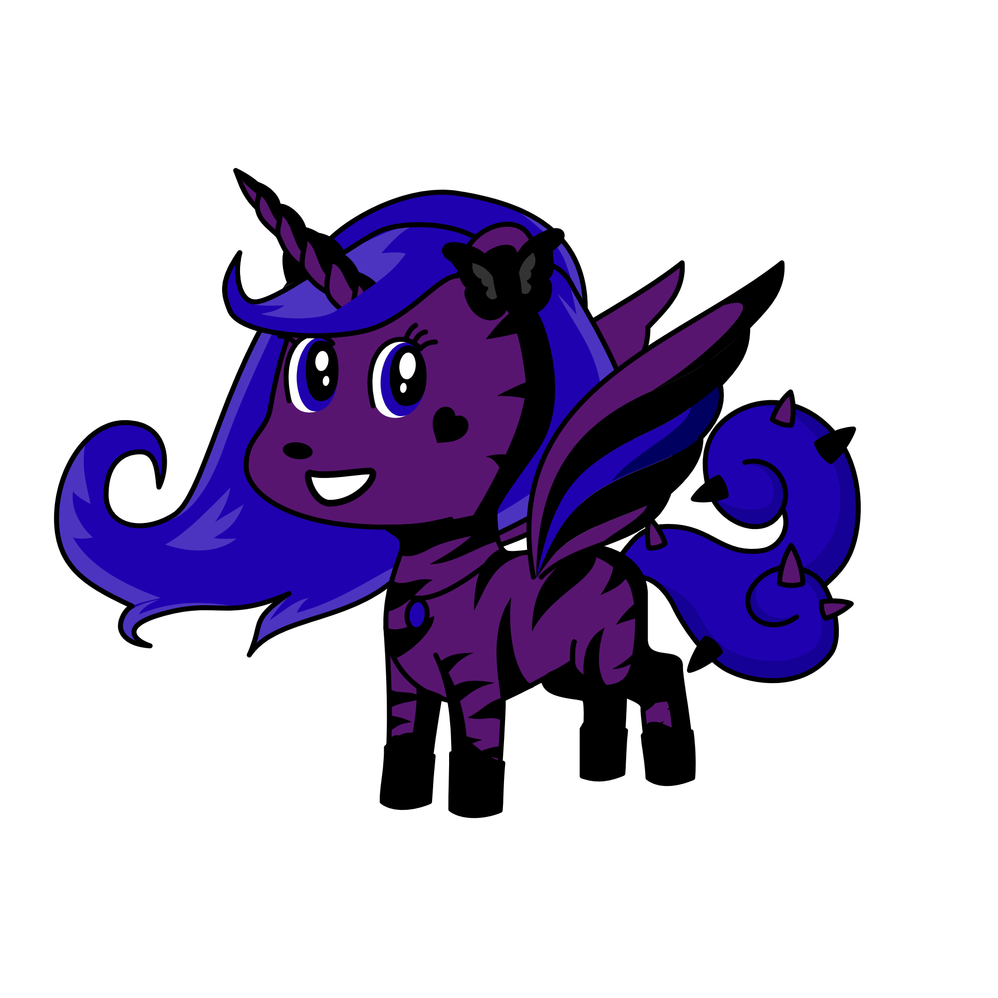 Midnight, the unicorn