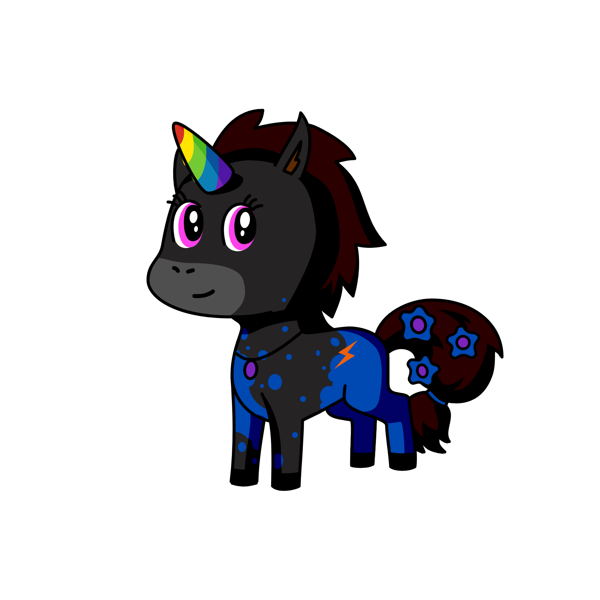 Dareme, the unicorn