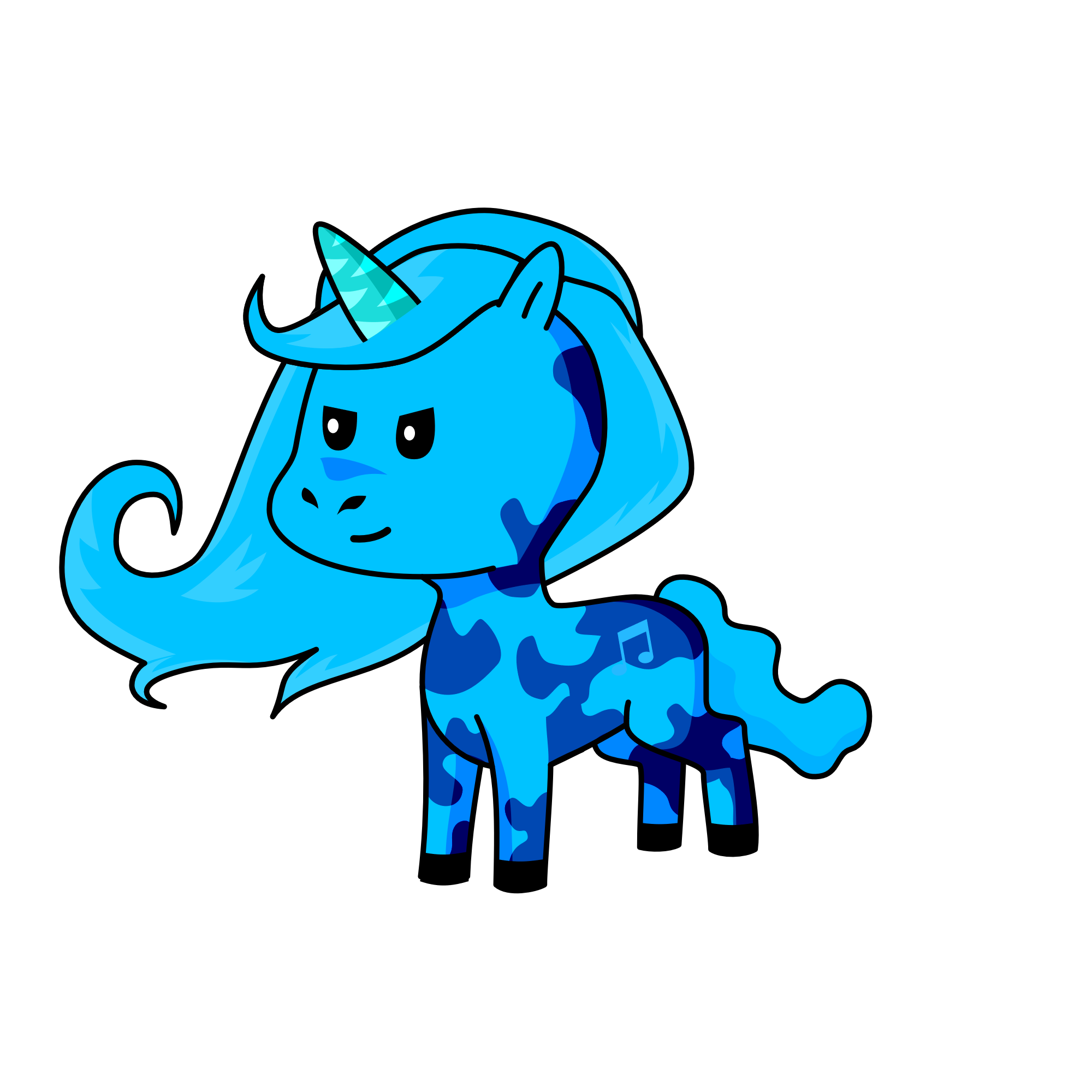 Water Spirit, the unicorn