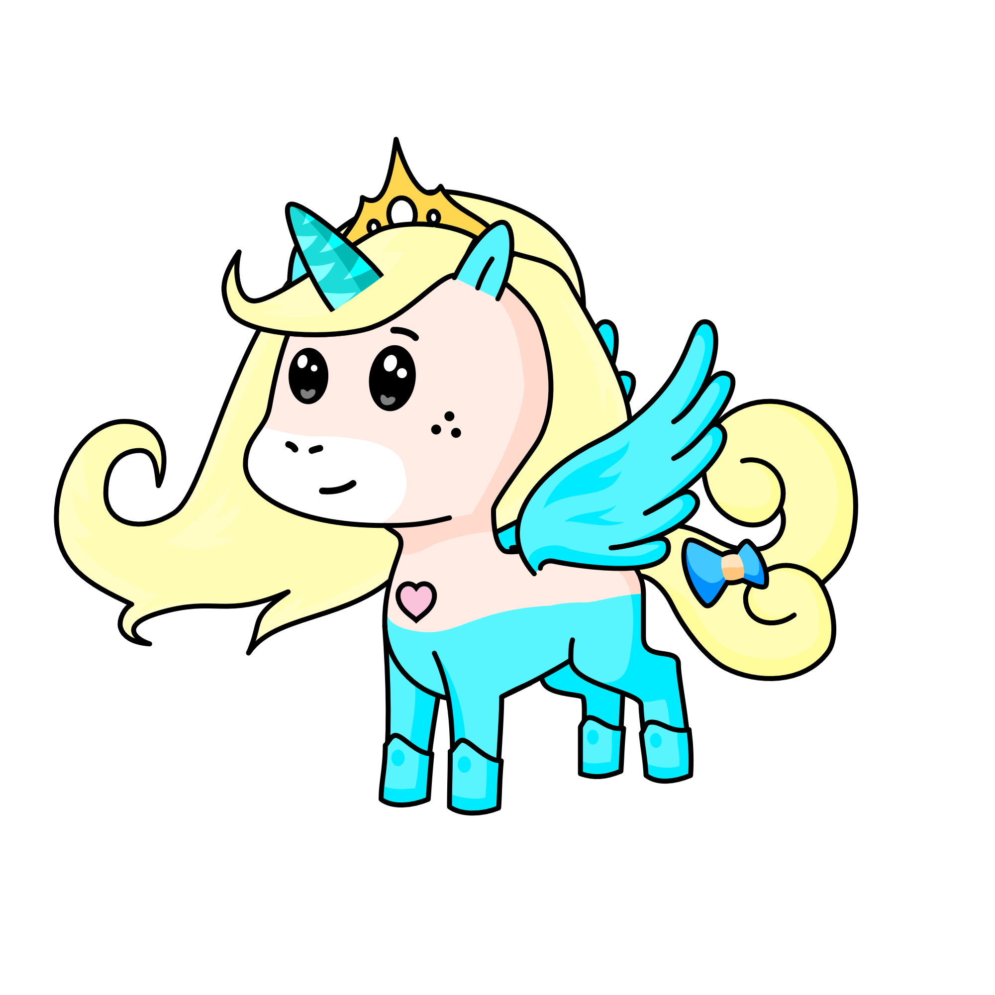 Elsa, the unicorn