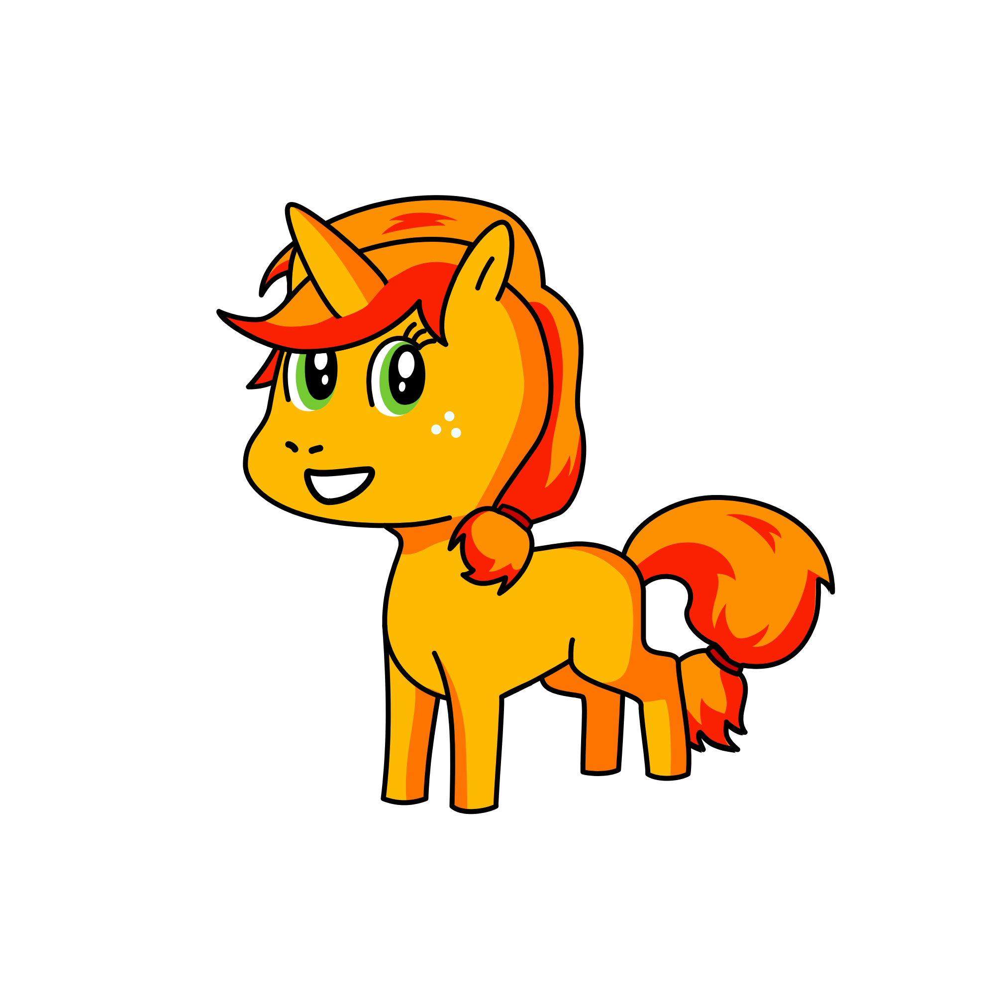 Applejack, the unicorn