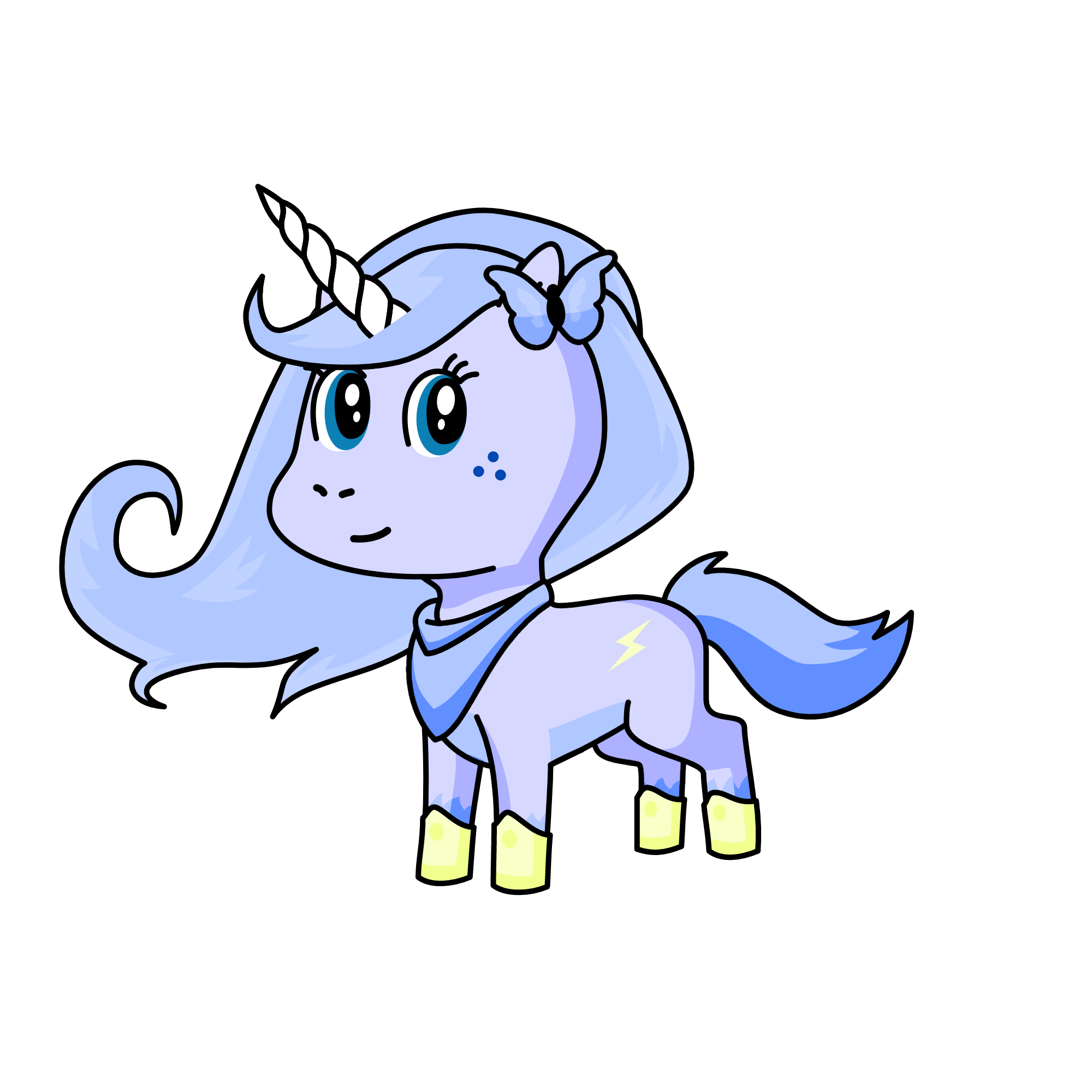 Cloudy KWEEEEEEN, the unicorn
