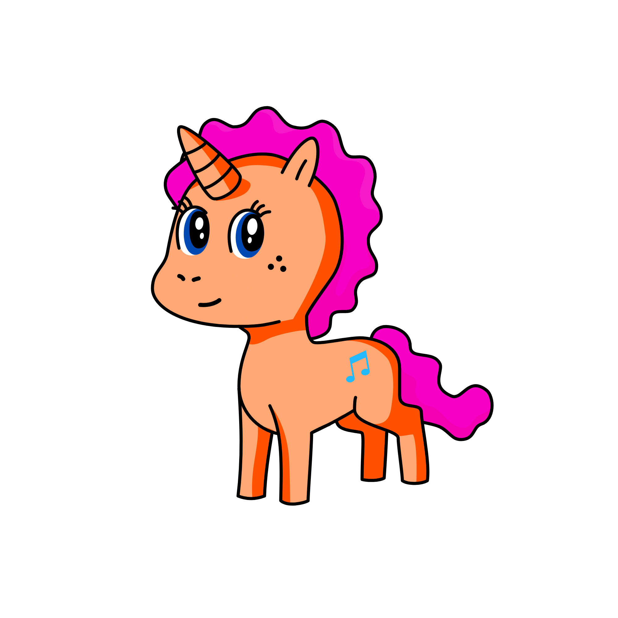 pinkie pie, the unicorn