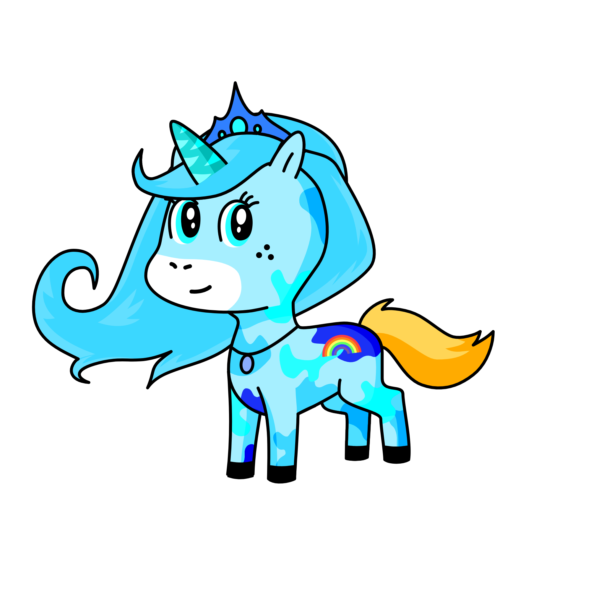 candy the grand unicorn, the unicorn