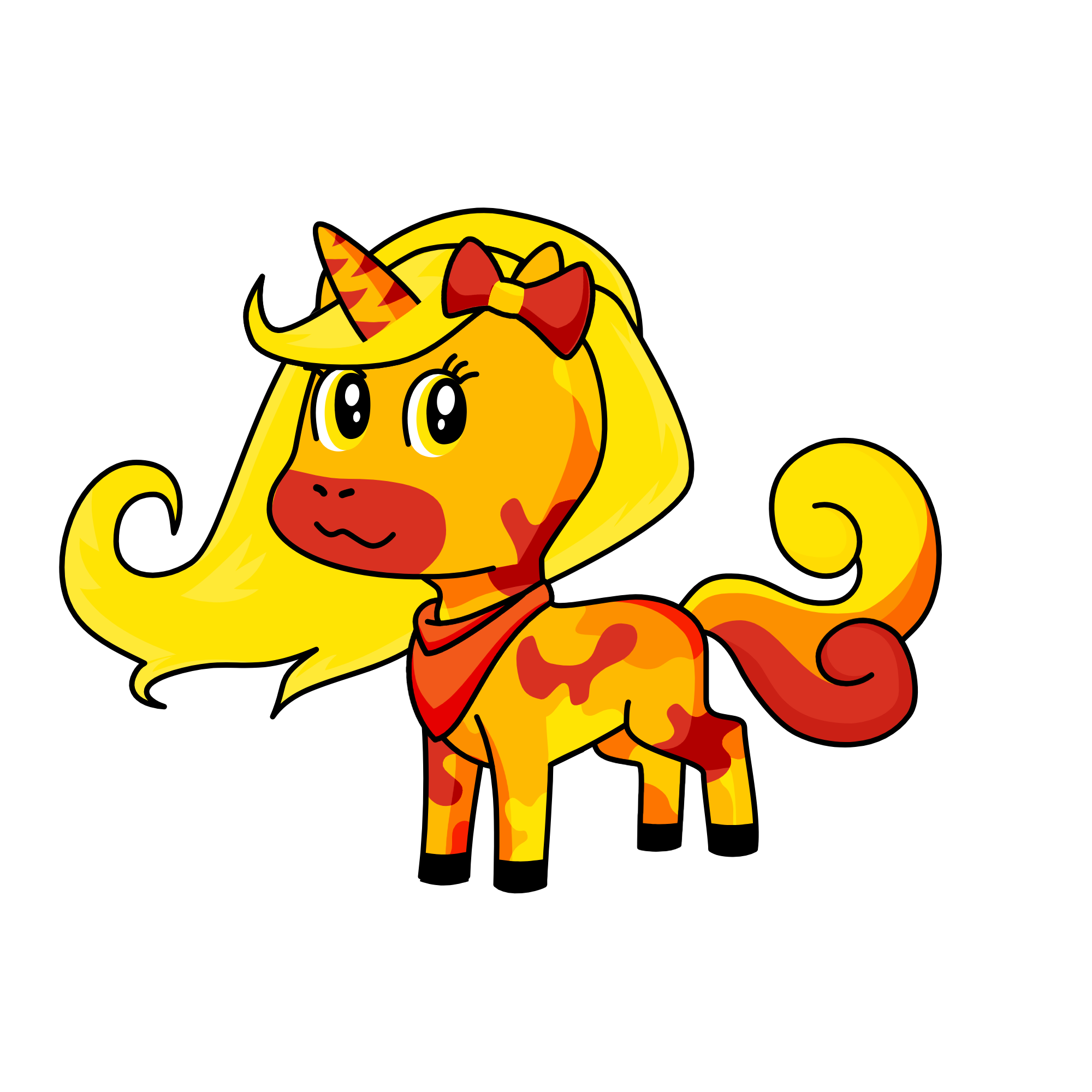 Fireball, the unicorn