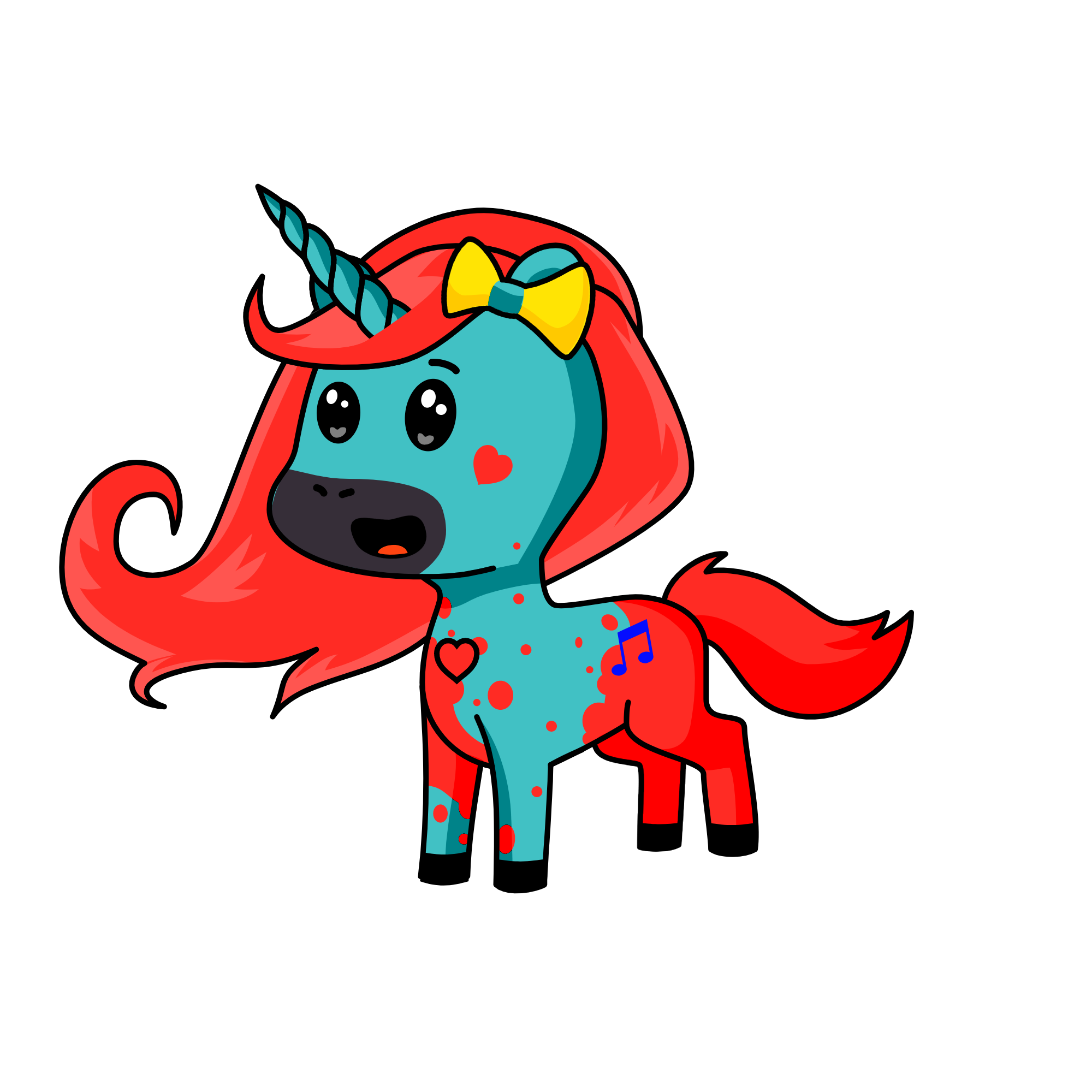 PIXIE , the unicorn