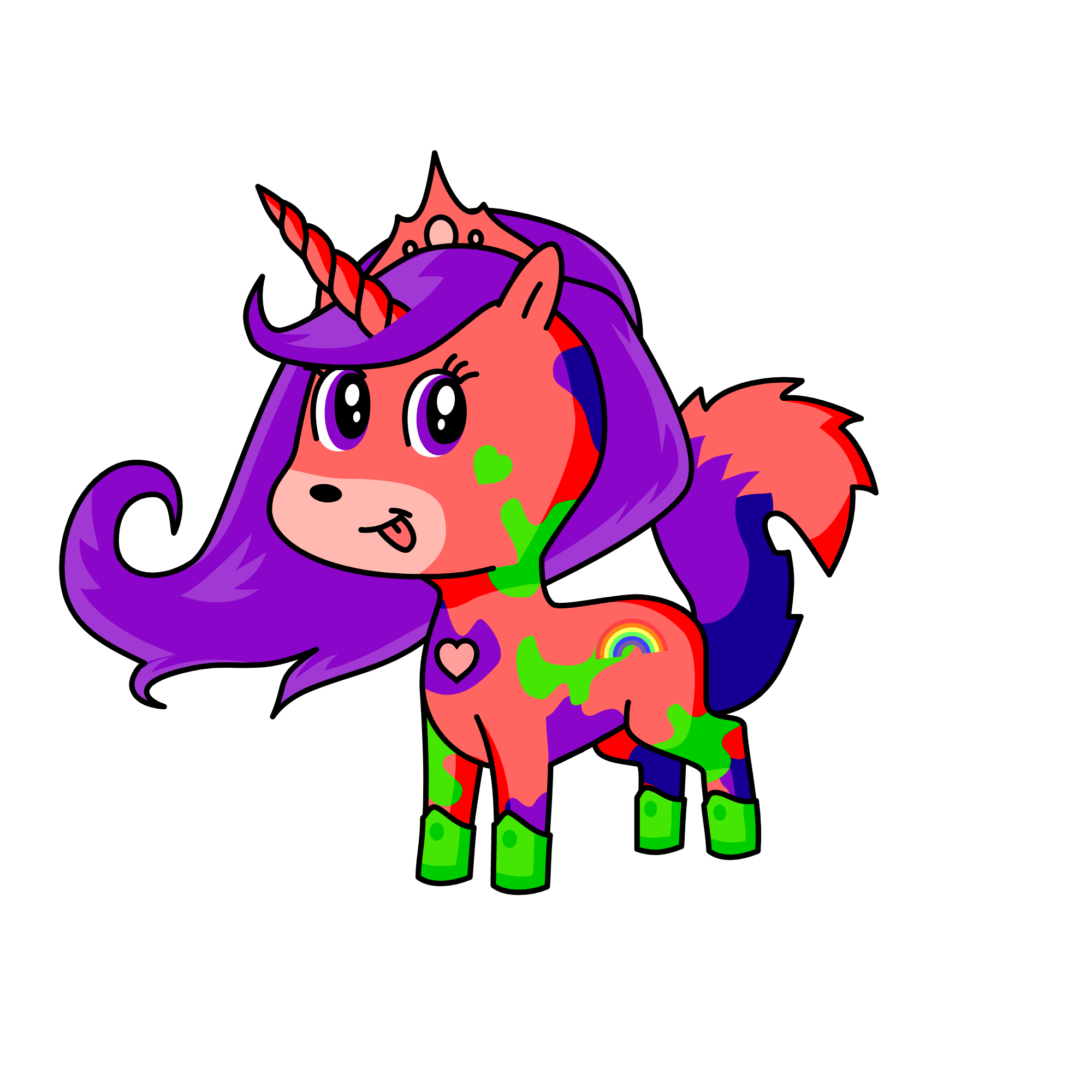 PRINCESS, the unicorn