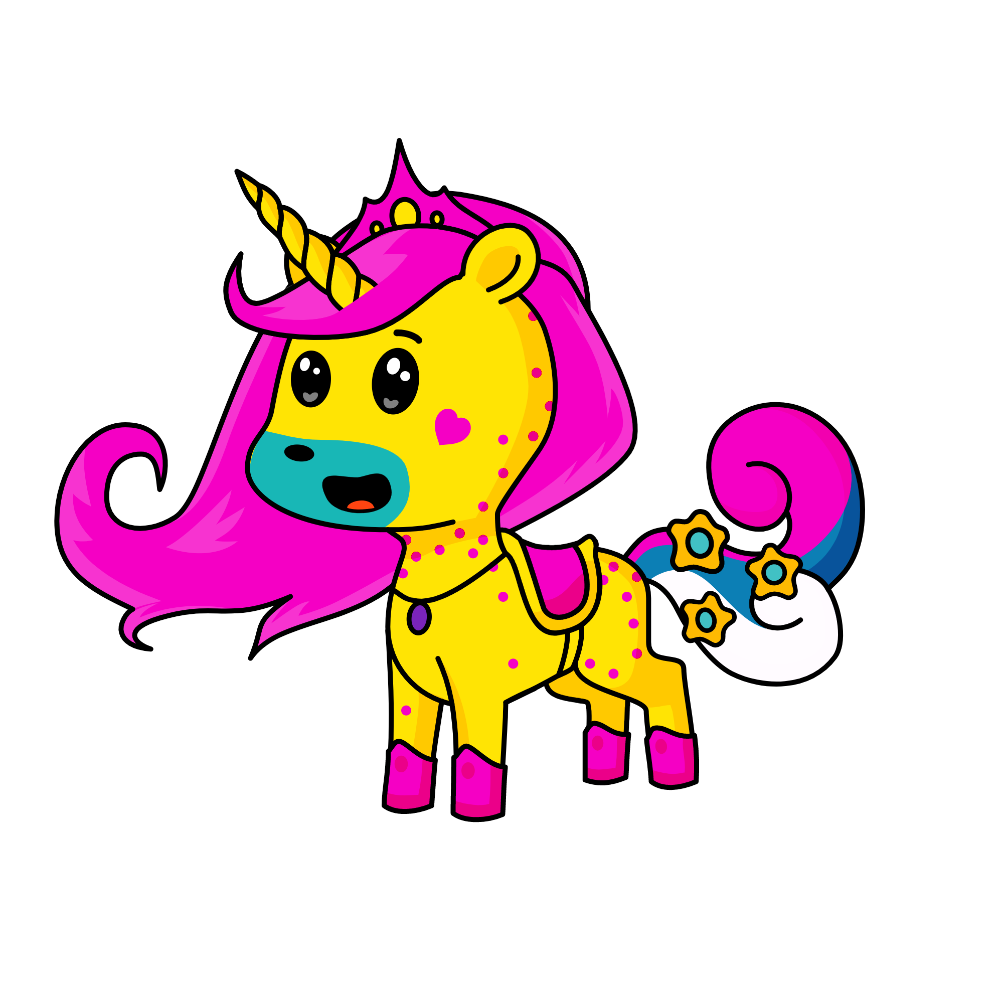 vicky, the unicorn