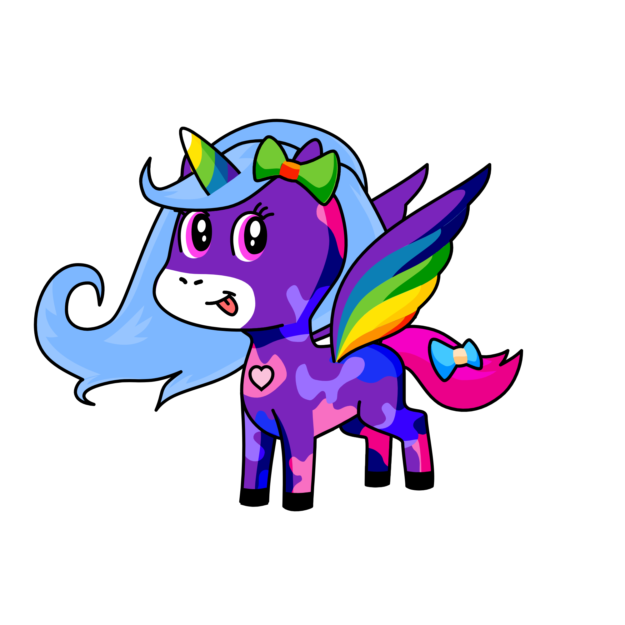 The Rainbow, the unicorn