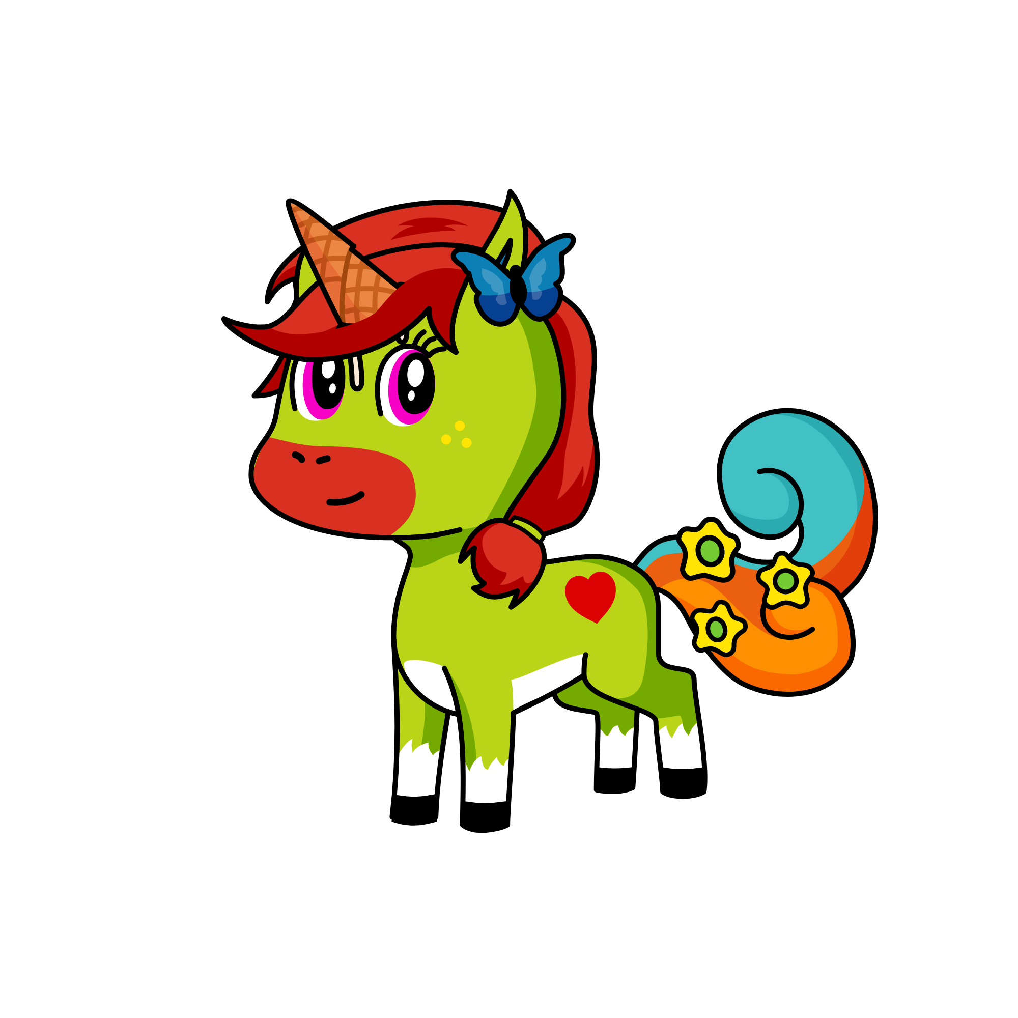 URTRETTWE8TR8WT7, the unicorn