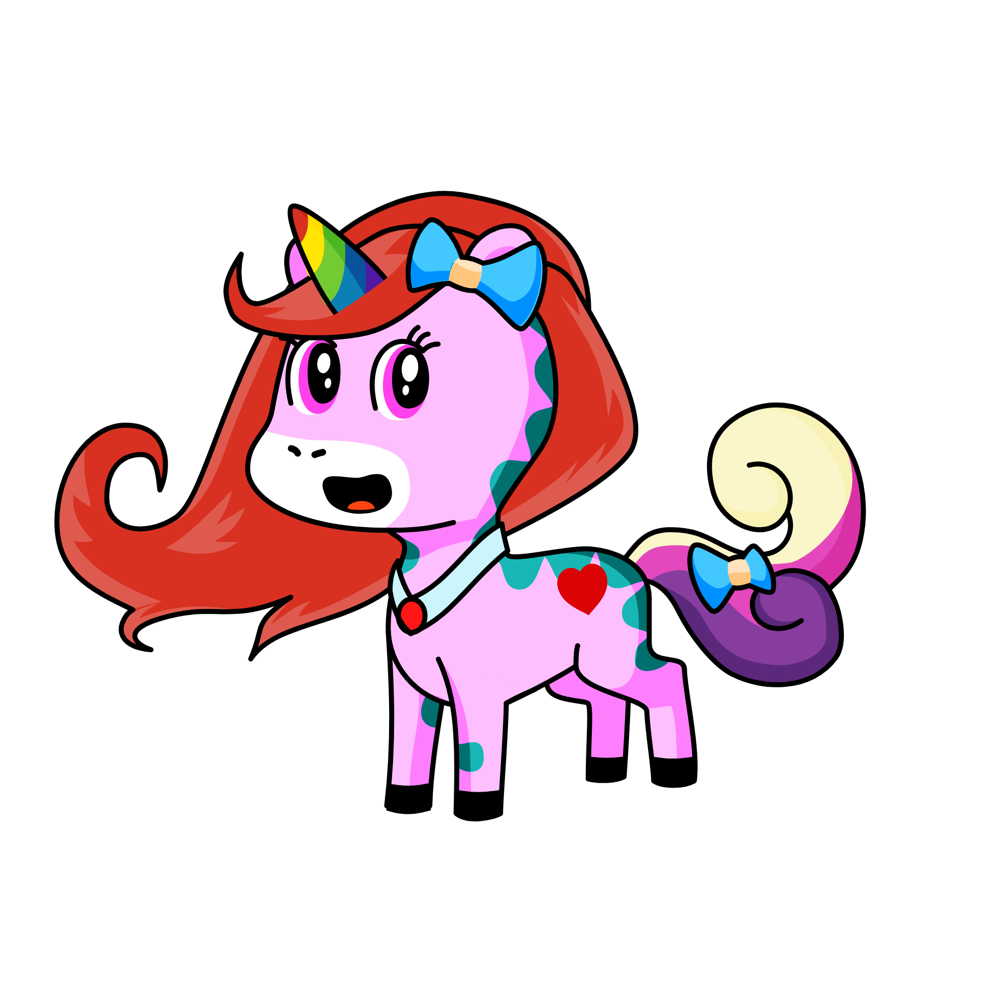 Blossom, the unicorn