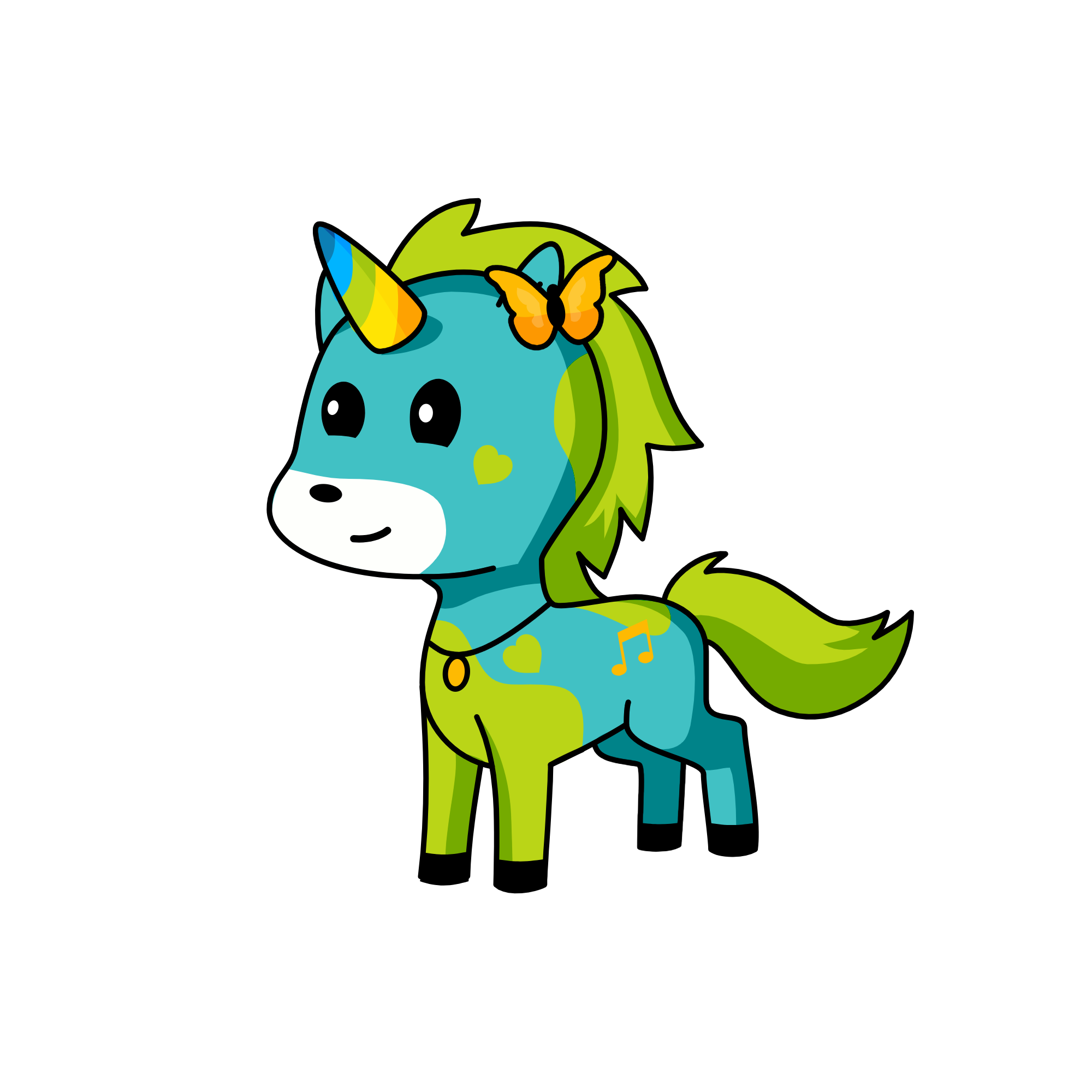 Wabaa, the unicorn