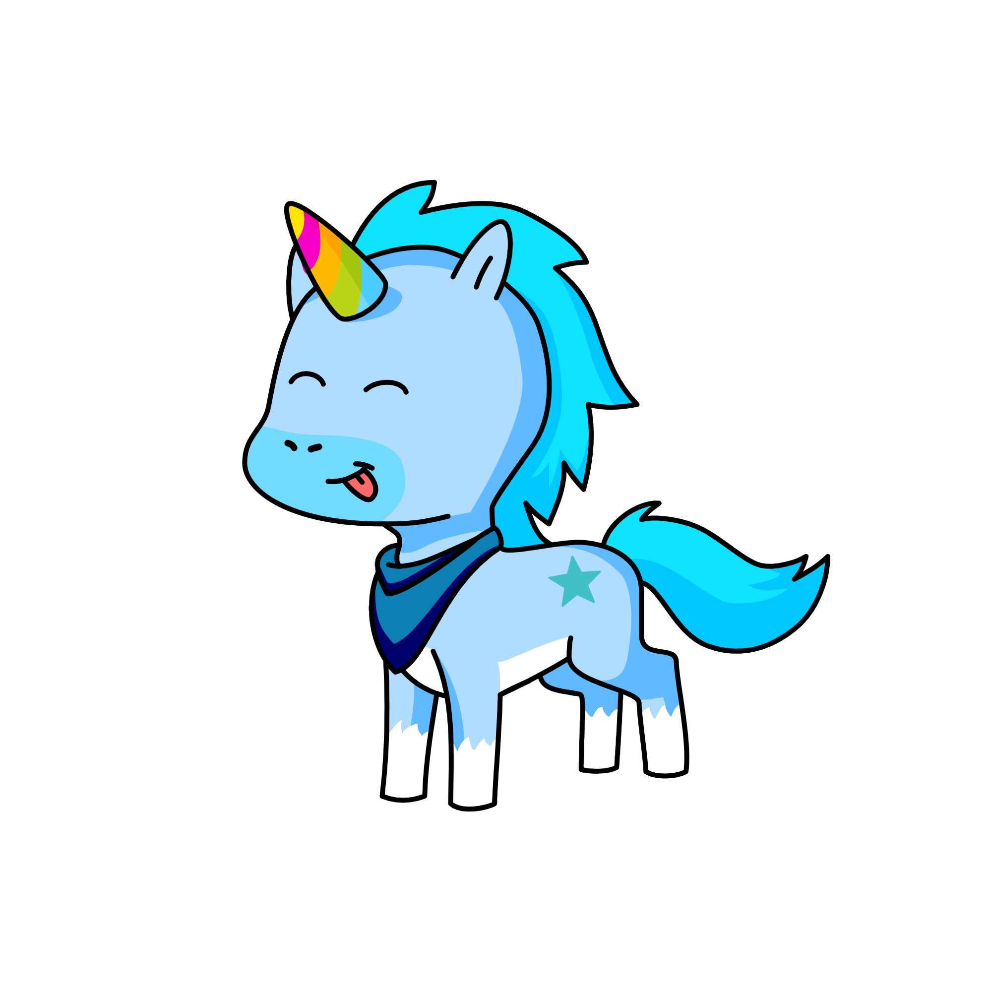 winter, the unicorn