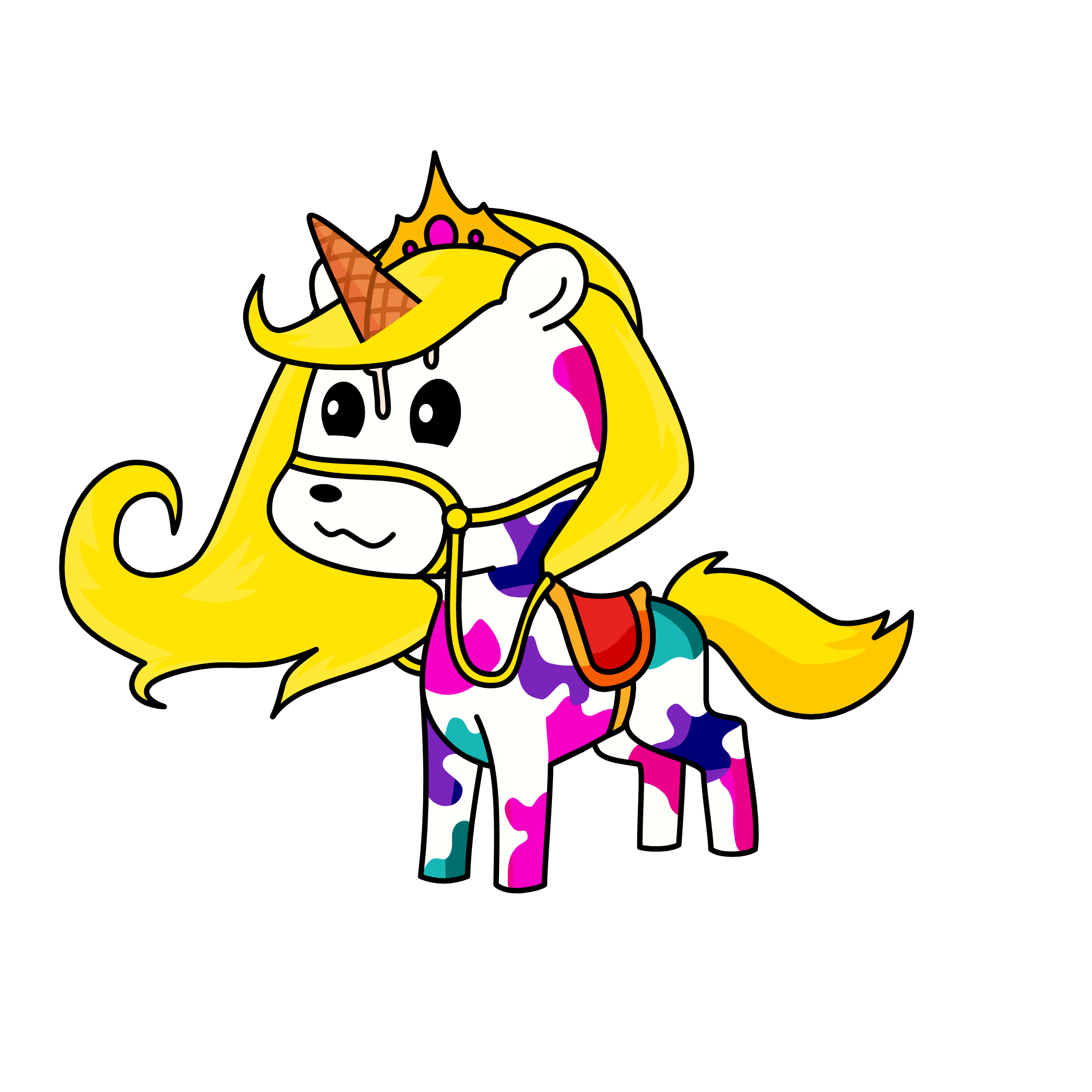 ice cream, the unicorn